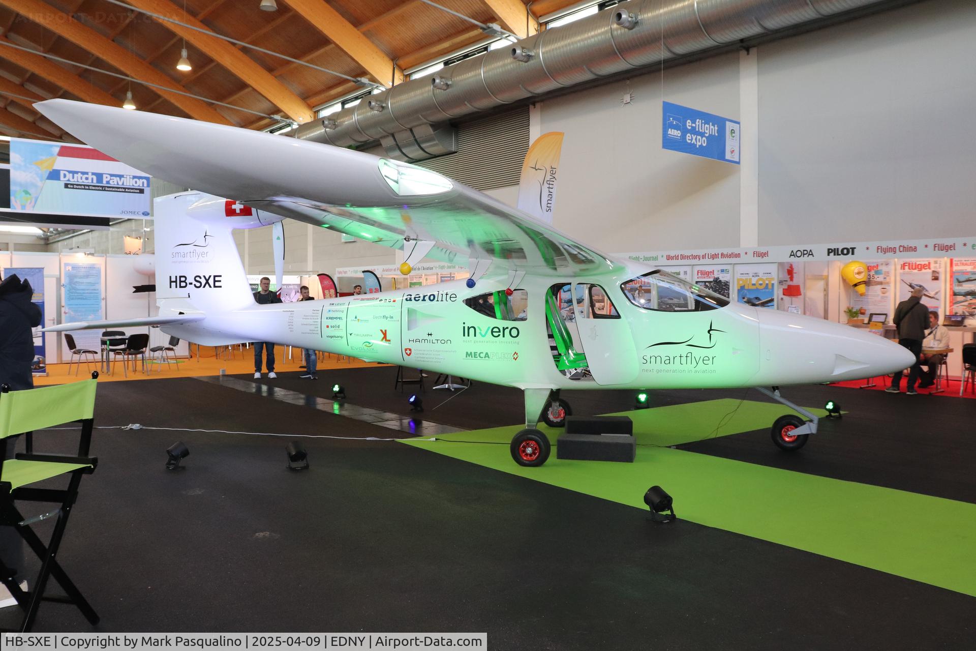 HB-SXE, Smartflyer SF1 Hybrid C/N E001, Smartflyer SF1 Hybrid