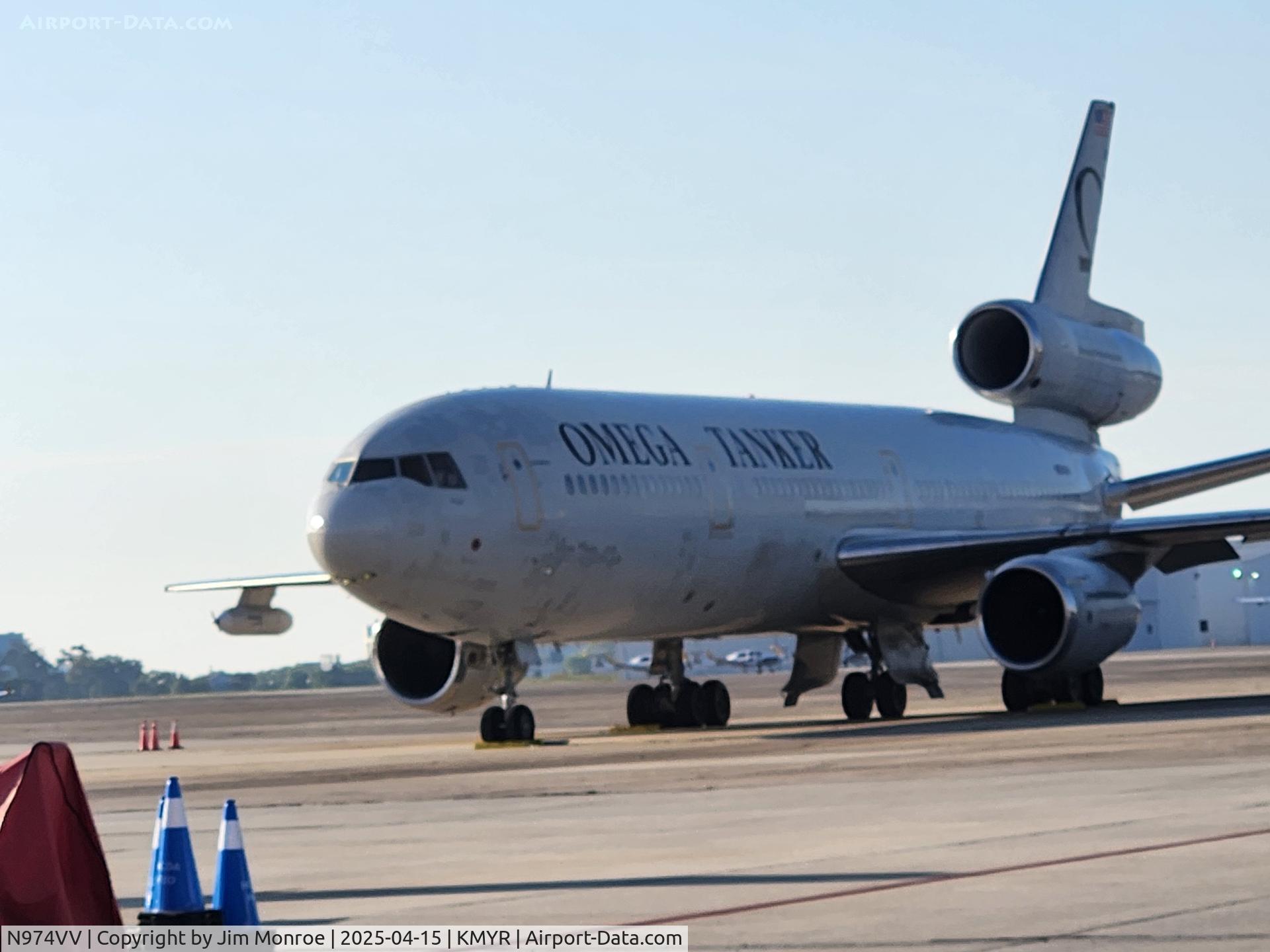 N974VV, 1979 Douglas KDC-10-40l C/N 46974, I was meeting passengers for an Angel Flight and this was on the ramp.