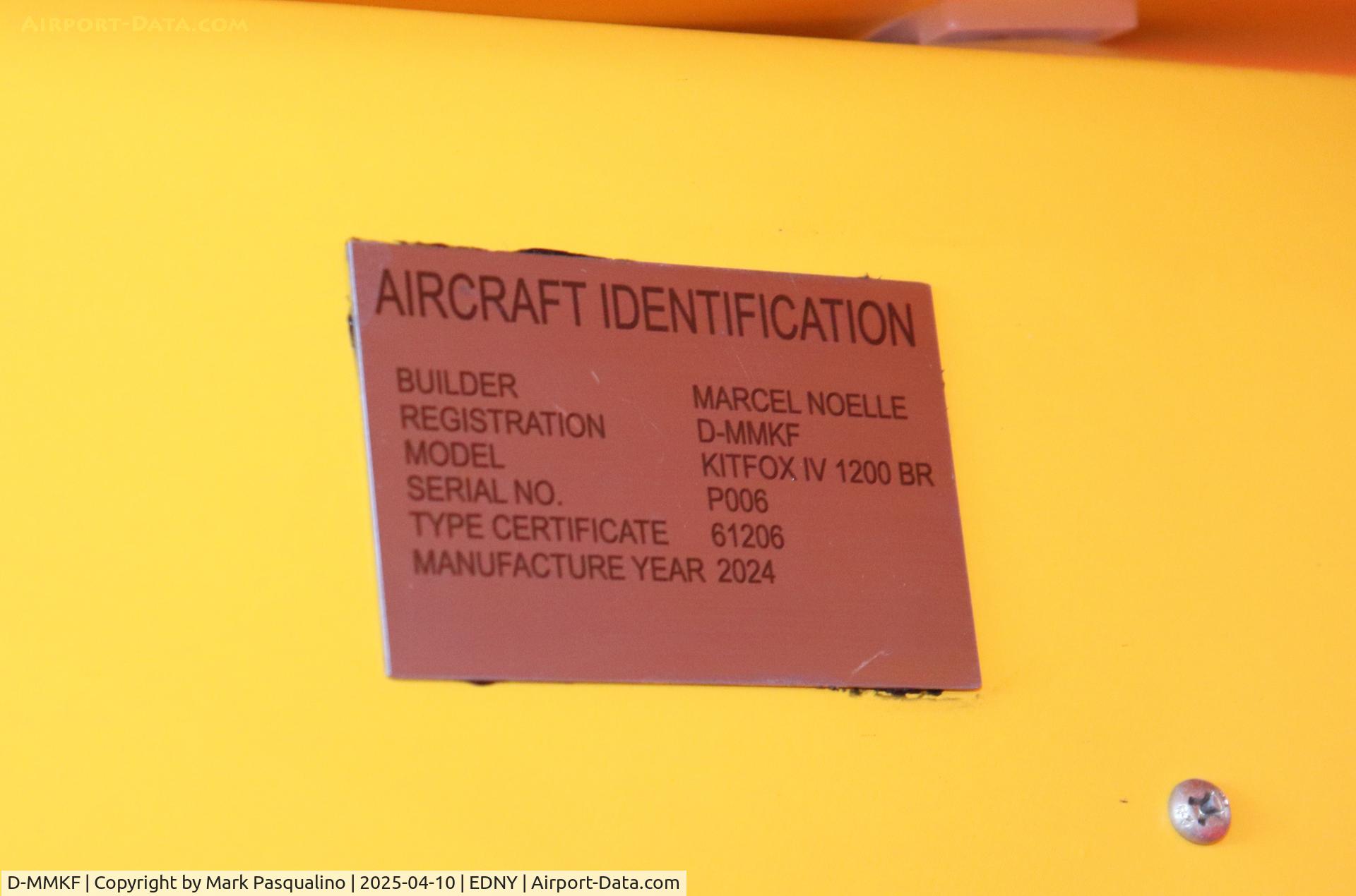 D-MMKF, Denney Kitfox Model 4 C/N not found_D-MMKF, Kitfox Model 4