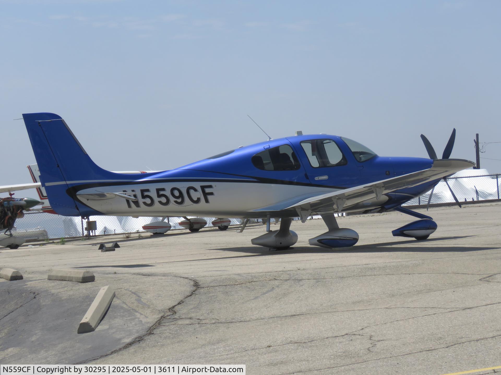 N559CF, 2024 Cirrus SR22T C/N 9765, Parked