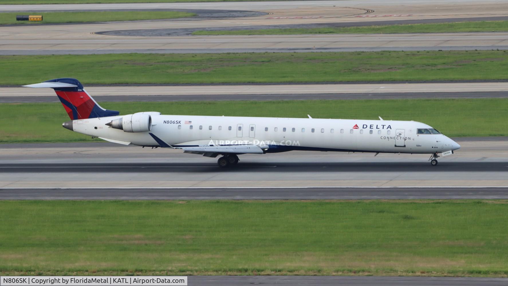 N806SK, 2006 Bombardier CRJ-900ER (CL-600-2D24) C/N 15070, SKW/DAL CR9 zx ags-atl
