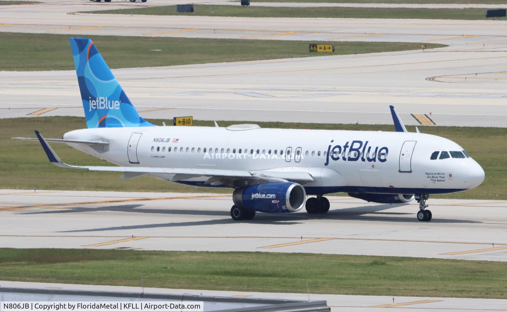 N806JB, 2012 Airbus A320-232 C/N 5302, JBU A320 zx fll-ewr