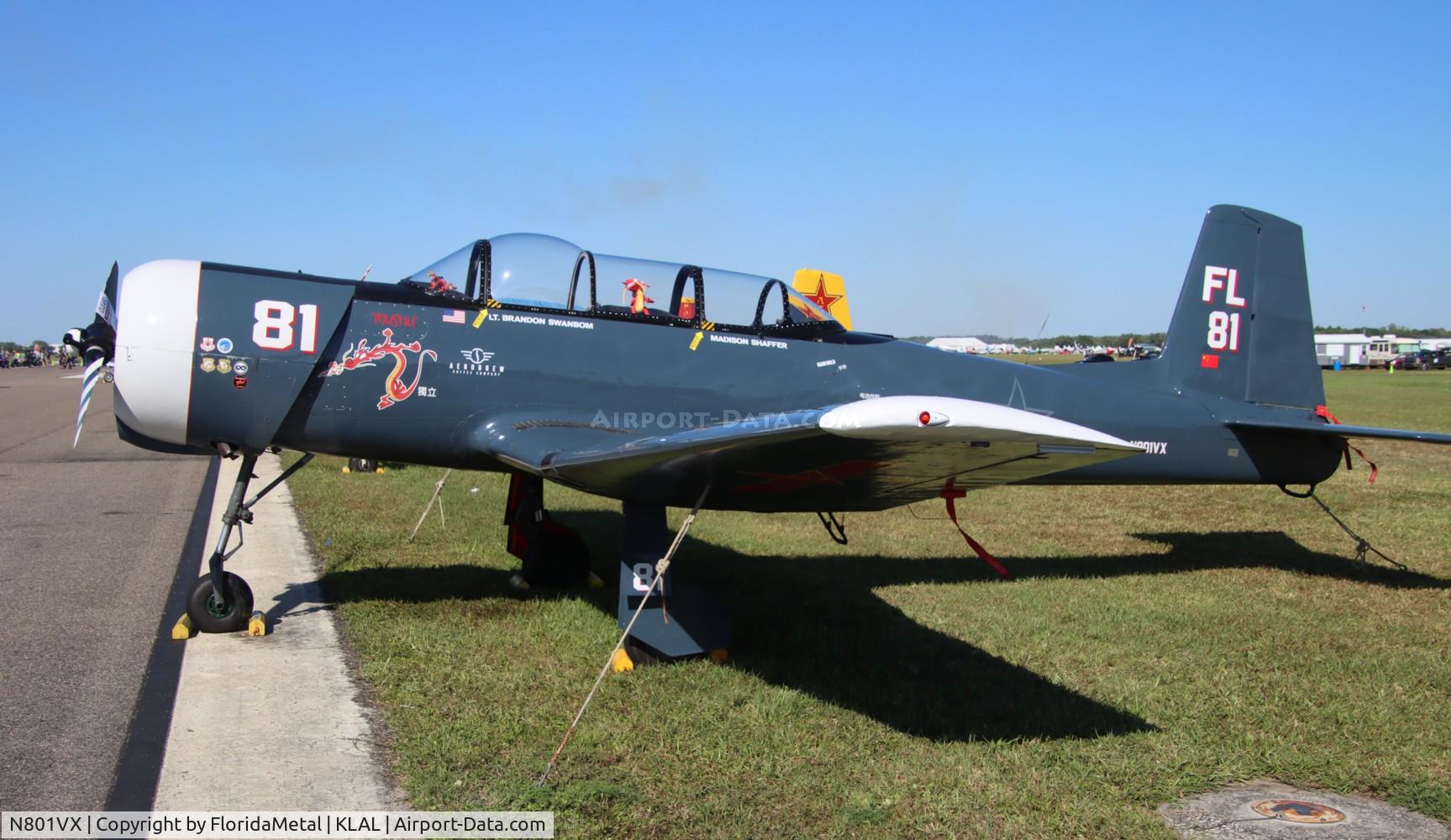 N801VX, 1988 Nanchang CJ-6 C/N 4432014, CJ-6 zx