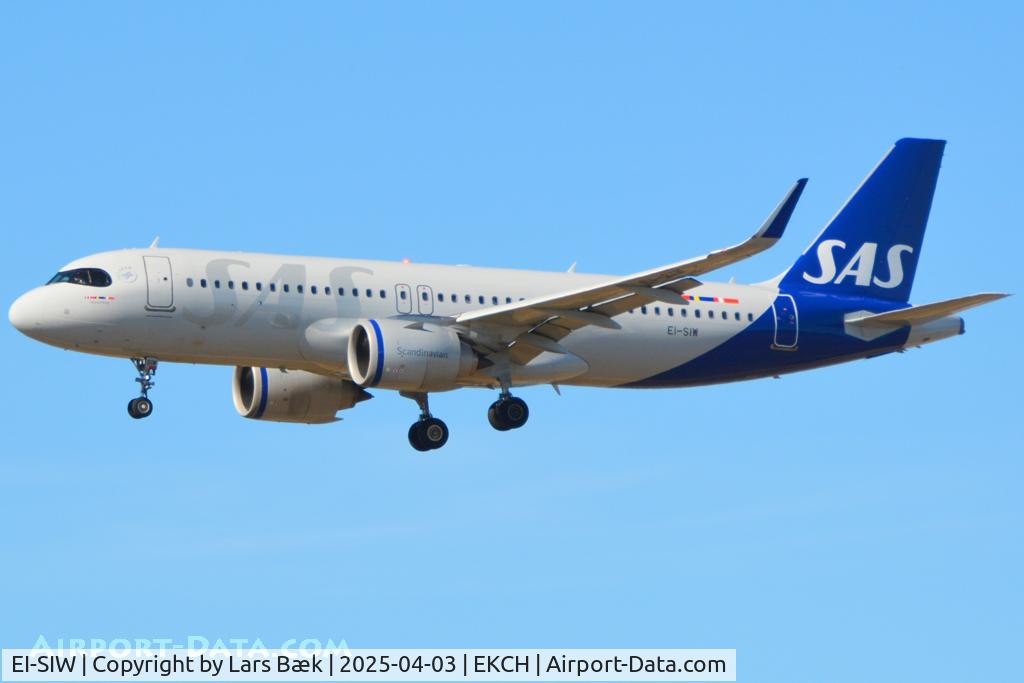 EI-SIW, 2023 Airbus A320-251N C/N 11801, Kystvejen RWY22L
