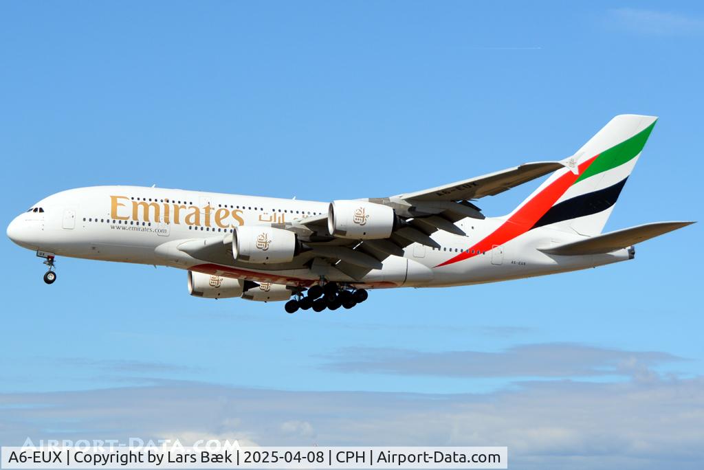 A6-EUX, 2017 Airbus A380-842 C/N 241, Kystvejen RWY22L