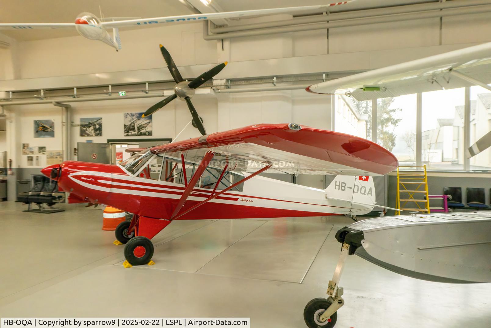 HB-OQA, 1956 Piper L-21BM C/N 18-5375, For sale after a thorough refurbishment.