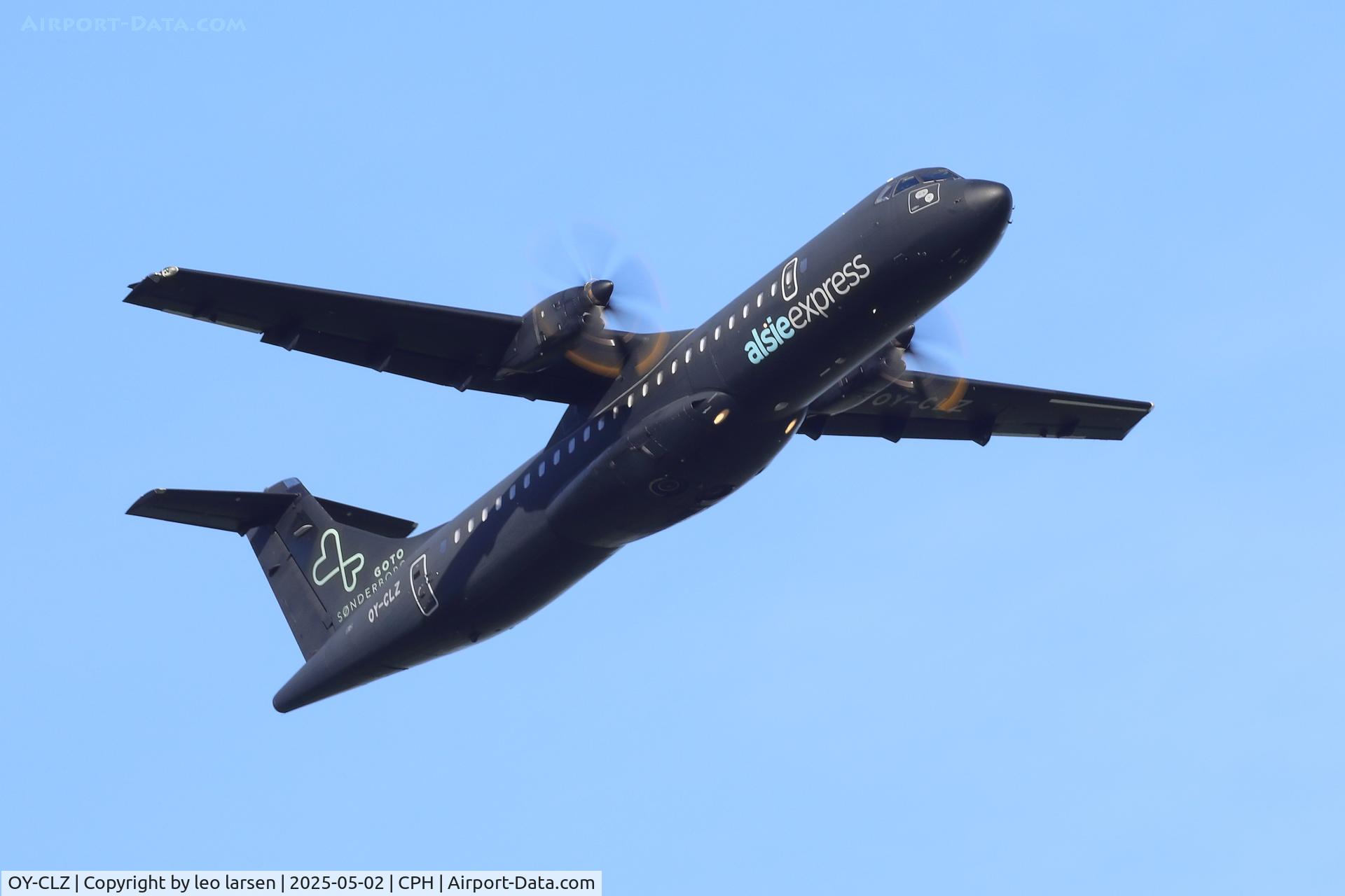 OY-CLZ, 2008 ATR 72-212A C/N 818, Copenhagen T/O R-22R 2.5.2025