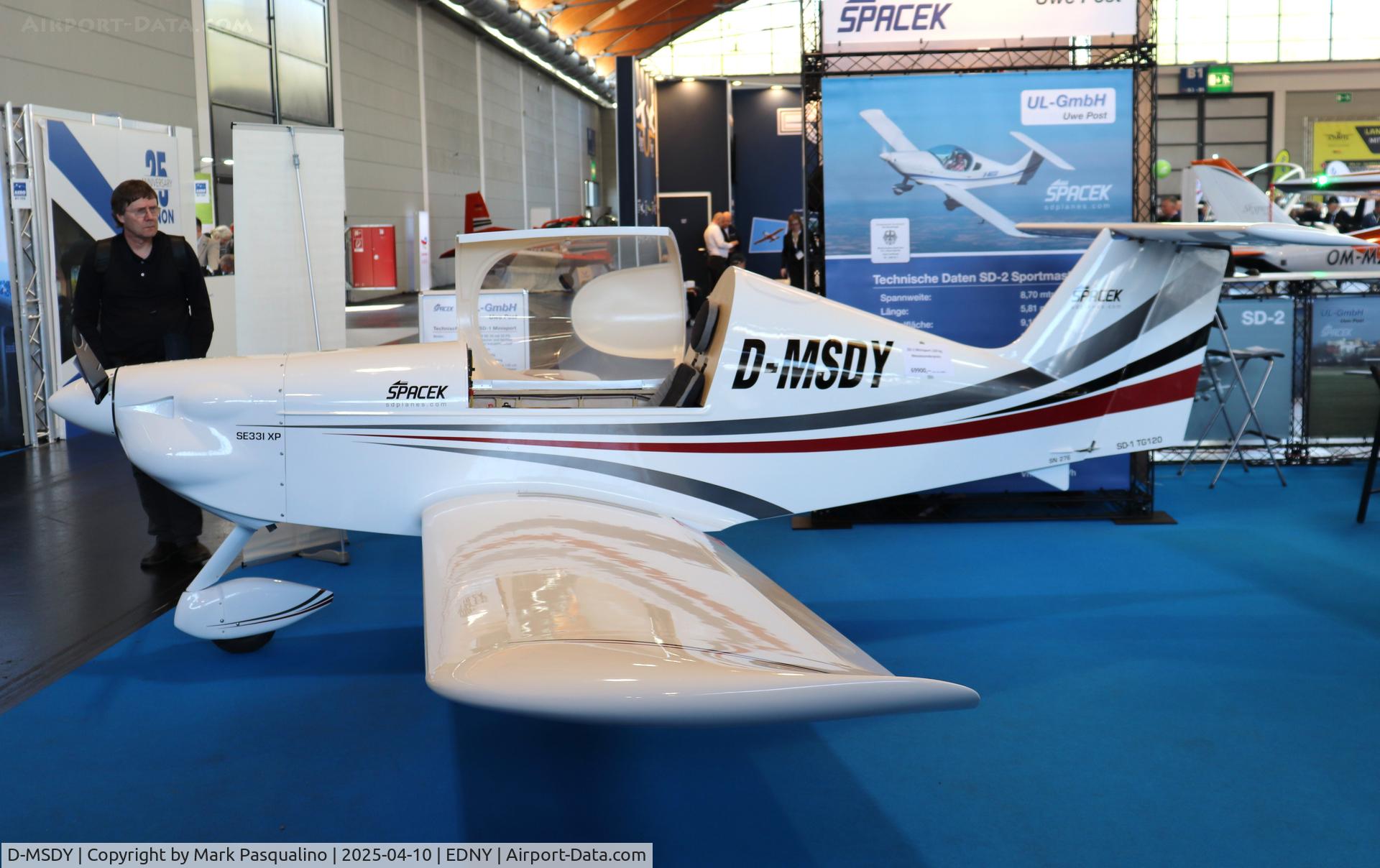 D-MSDY, 2021 Spacek SD-1 Minisport C/N 276, Spacek SD-1 Minisport