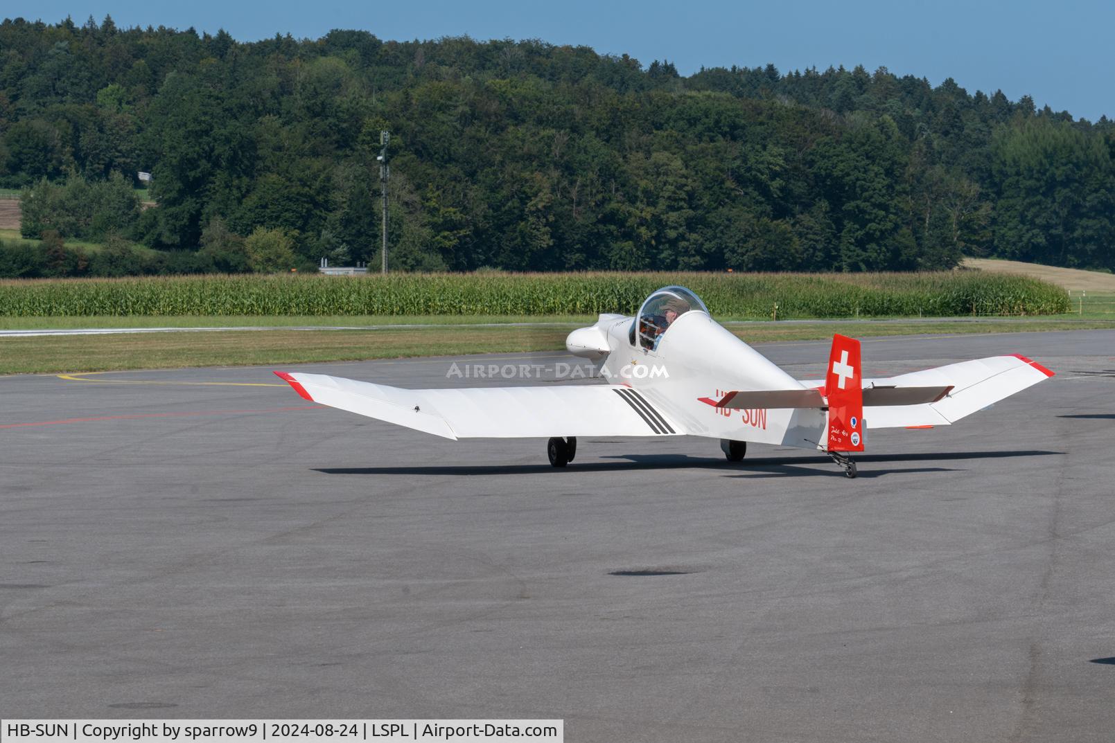 HB-SUN, 1960 Jodel D-9 Bebe Bebe C/N 73, Parked at Langenthal-Bleienbach