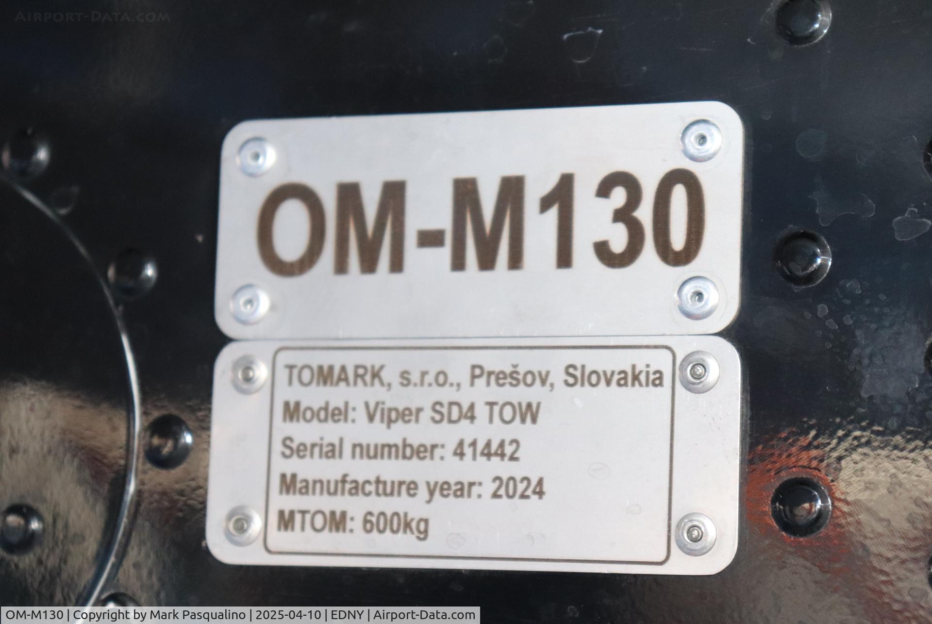 OM-M130, 2024 Tomark Aero Viper SD-4 C/N 41442, Tomark Aero Viper SD-4