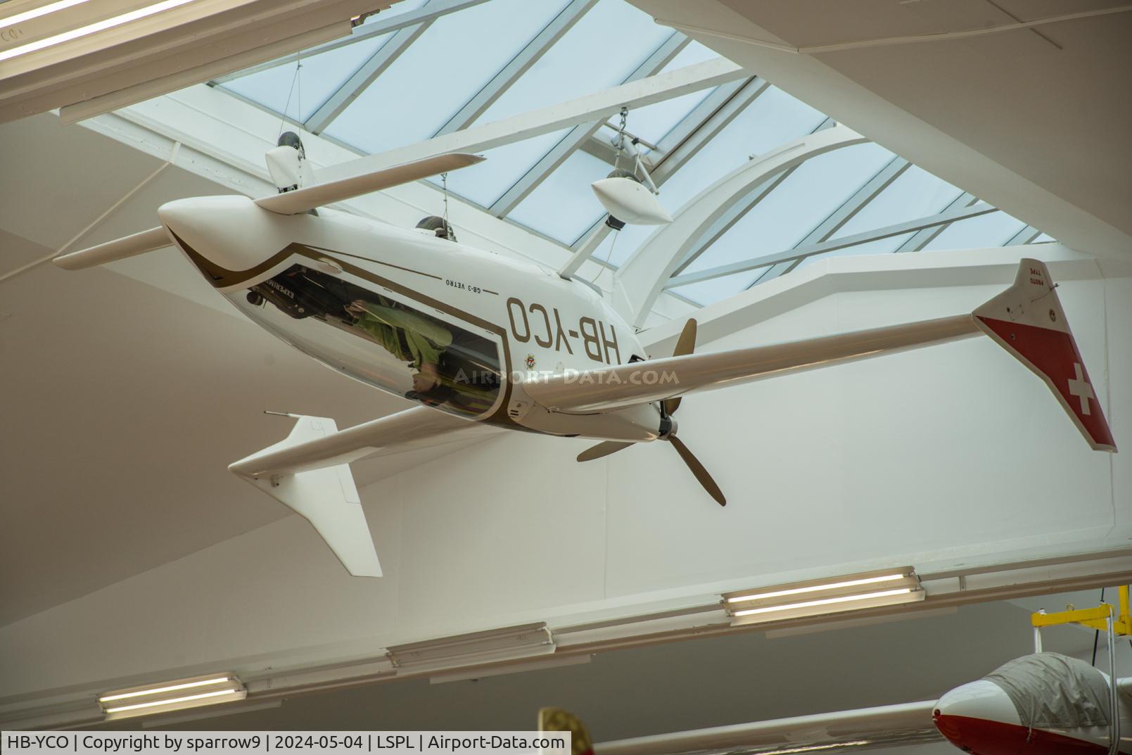 HB-YCO, 1985 Bezzola GB-3 Vetro C/N 03, Preserved at Fliegermuseum Oberaargau Langenthal-Bleienbach