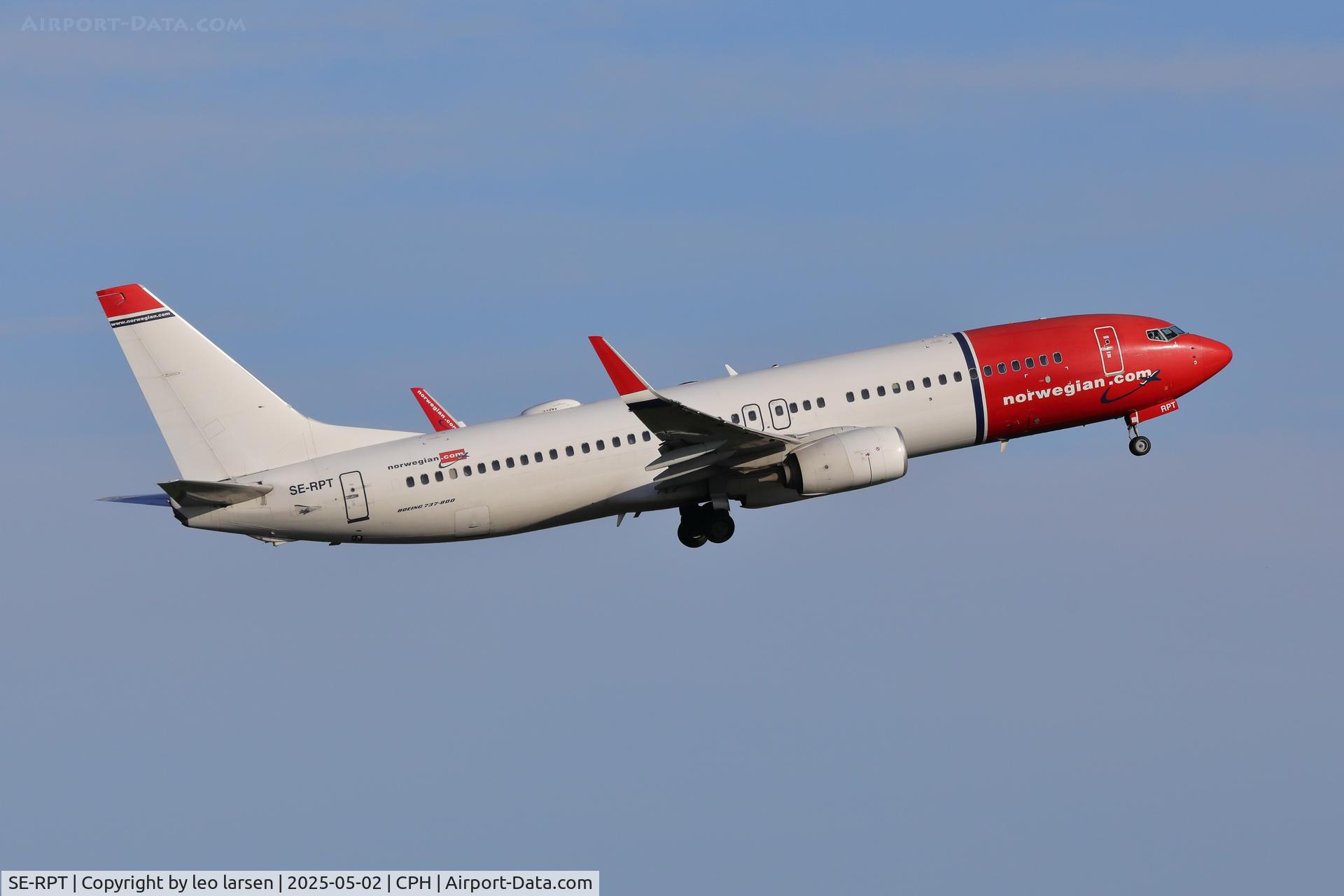 SE-RPT, 2015 Boeing 737-8JP C/N 42070, Copenhagen 2.5.2025