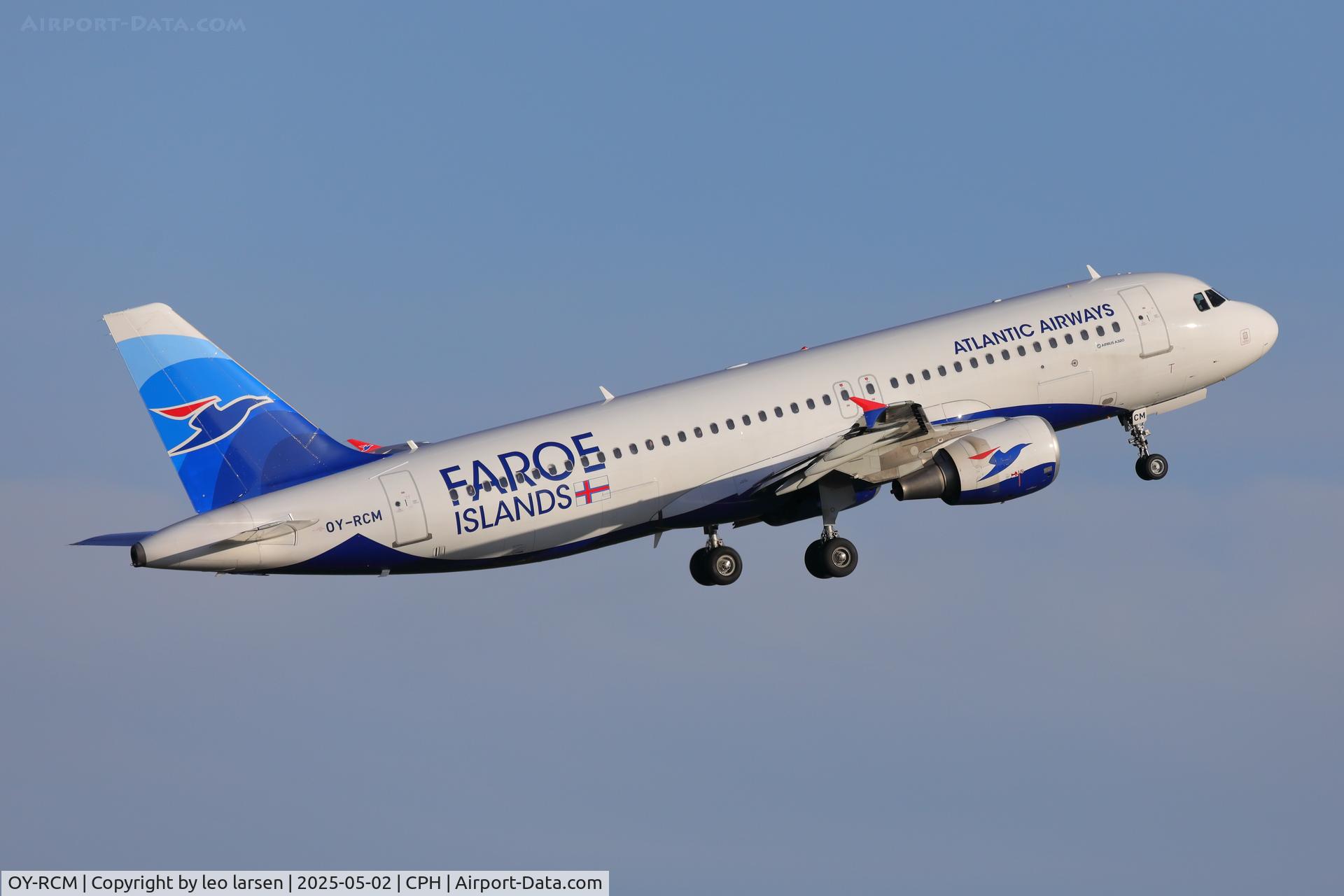 OY-RCM, 2012 Airbus A320-214 C/N 5084, Copenhagen 2.5.2025 T/O R-22R