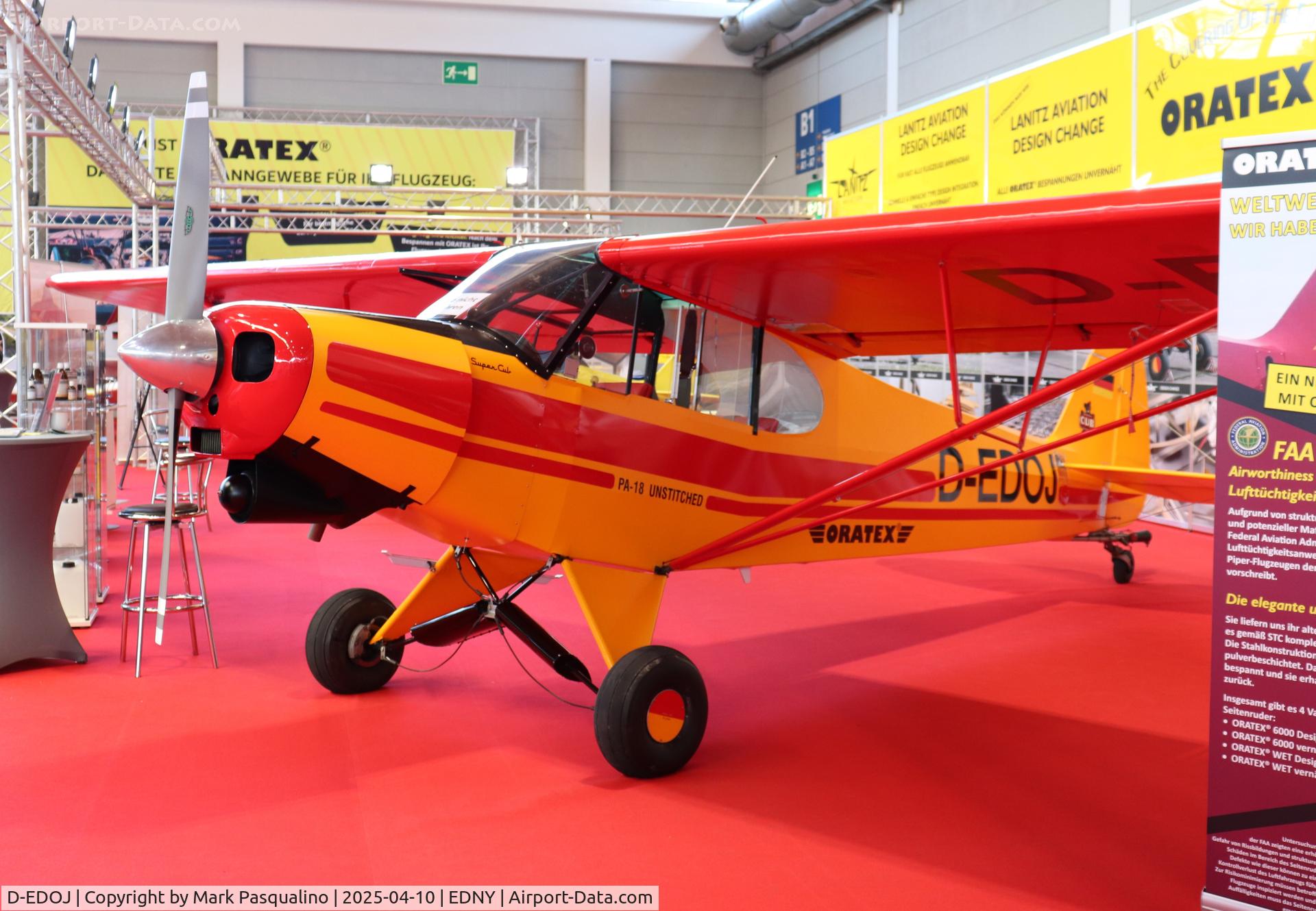 D-EDOJ, 1962 Piper PA 18-150 Super Cub C/N 18-7803, Piper PA-18-150