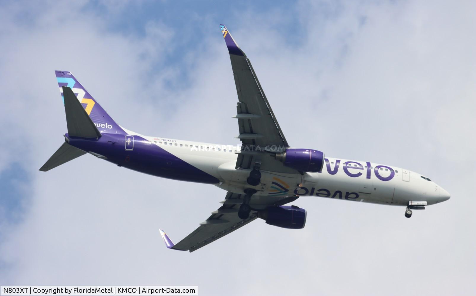 N803XT, 2006 Boeing 737-8F2 C/N 34407, VXP 738 zx hvn-mco