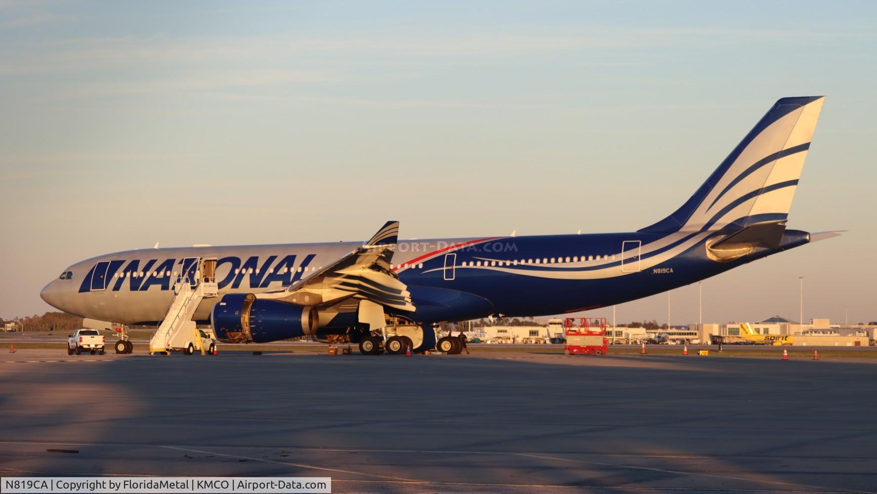 N819CA, 2009 Airbus A330-243 C/N 1016, NCR A332 zx 