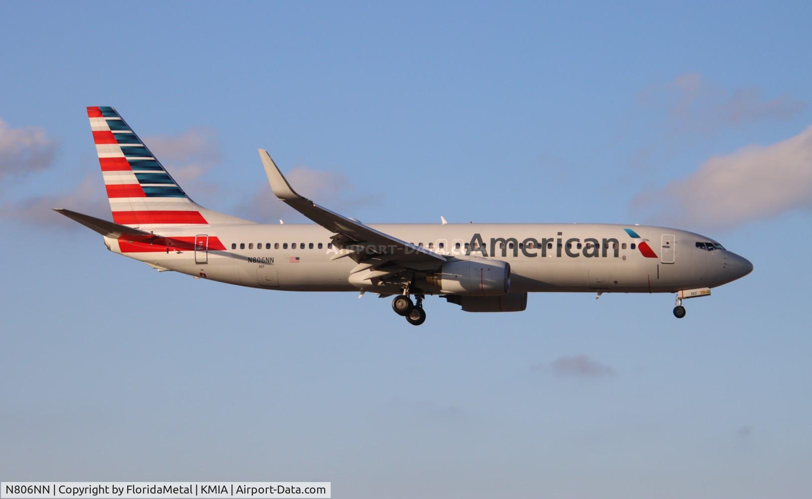 N806NN, 2009 Boeing 737-823 C/N 29561, AAL 738 zx sal, mslp-mia