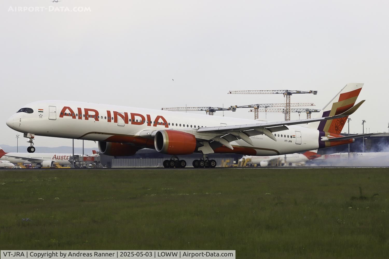 VT-JRA, 2023 Airbus A350-941 C/N 554, Air India A350