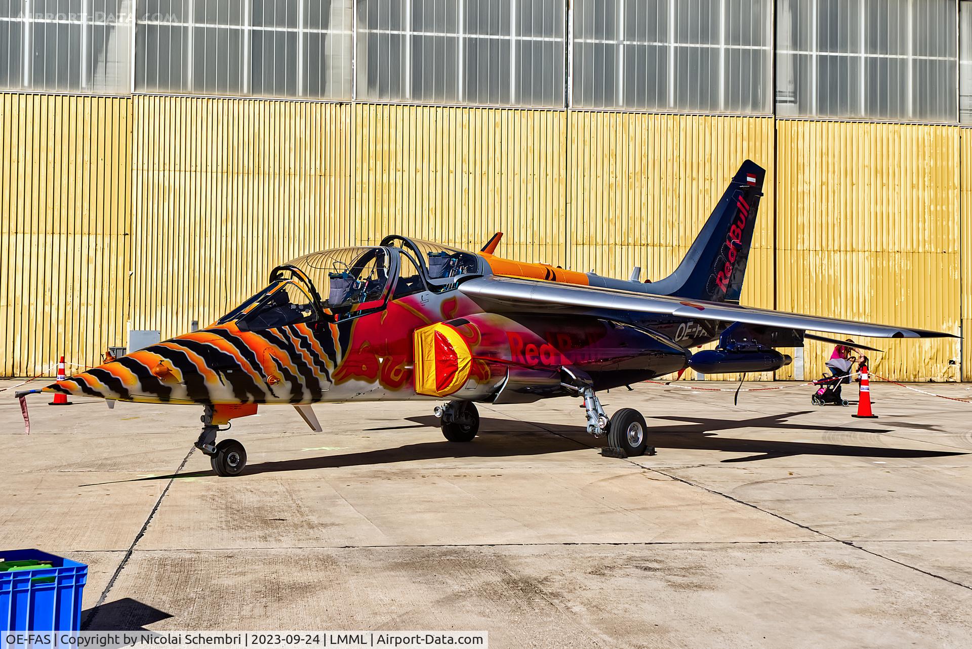 OE-FAS, Dassault-Dornier Alpha Jet A C/N 0090, Static display at the Malta International Airshow 2023.