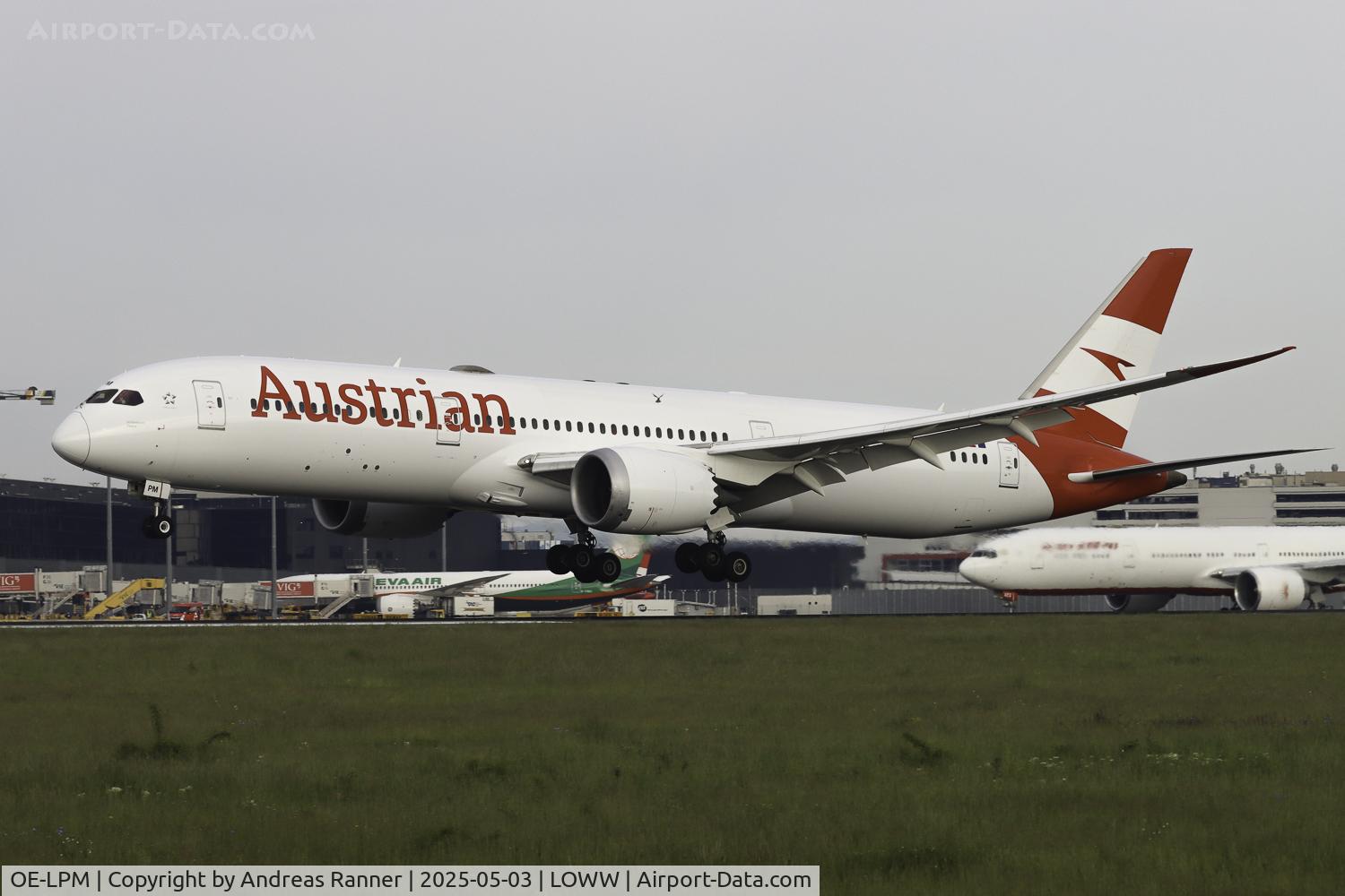 OE-LPM, 2019 Boeing 787-9 Dreamliner C/N 62736, Austrian Airlines Boeing 787