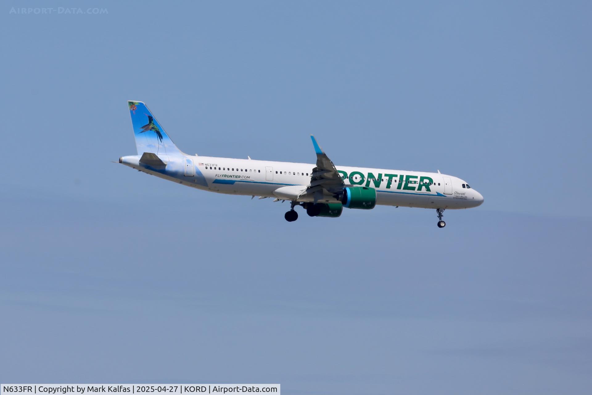 N633FR, 2023 Airbus A321-271NX C/N 11731, A21N Frontier Airlines Airbus A321-271NX N633FR 