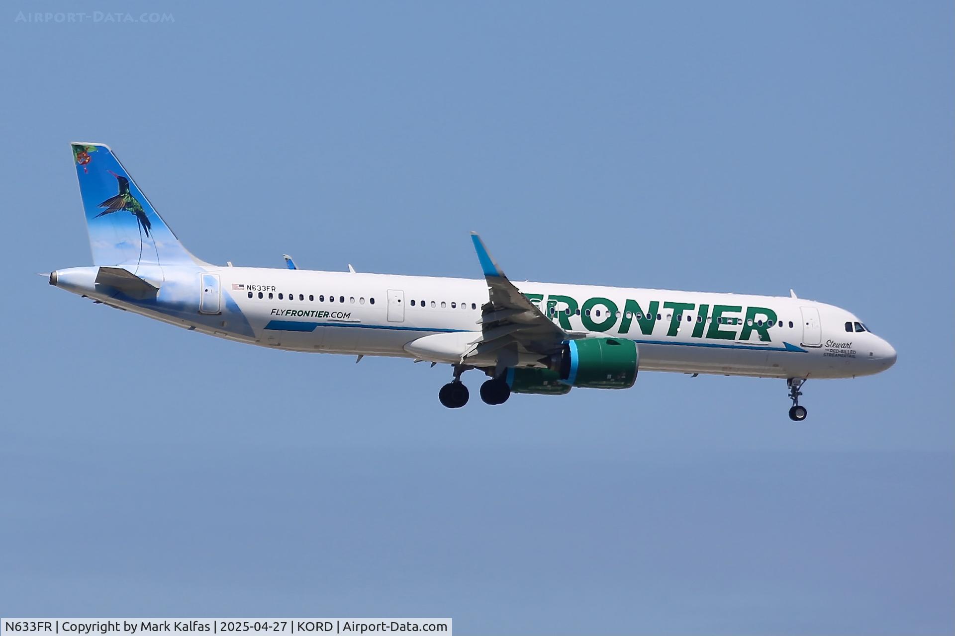 N633FR, 2023 Airbus A321-271NX C/N 11731, A21N Frontier Airlines Airbus A321-271NX N633FR 