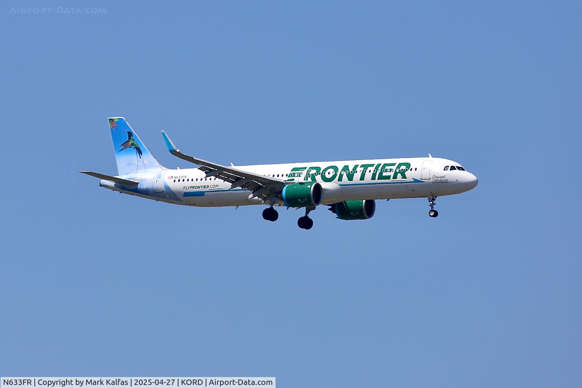 N633FR, 2023 Airbus A321-271NX C/N 11731, A21N Frontier Airlines Airbus A321-271NX N633FR 
