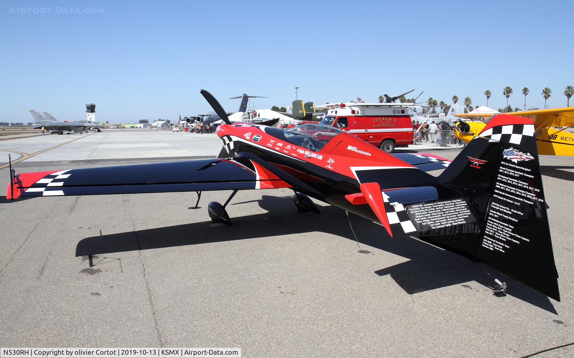 N530RH, 2006 MX Aircraft MXS C/N MXS-001, Santa Maria airshow 2019