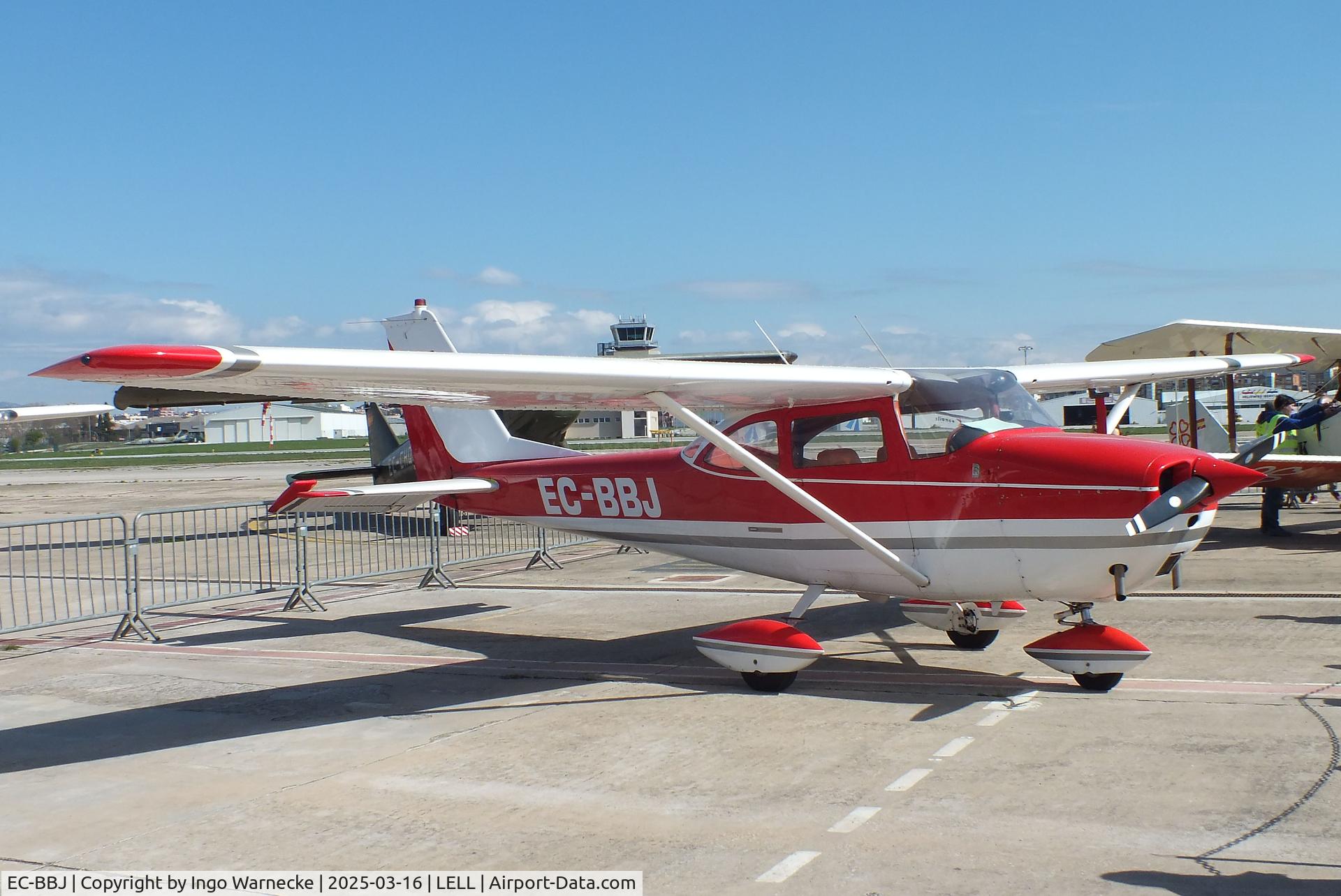 EC-BBJ, Reims F172G Skyhawk C/N F172-0193, Cessna (Reims) F172G Skyhawk of the FPAC Aeronautical Museum of Catalonia at the March 2025 FPAC Open Day at Sabadell Airport
