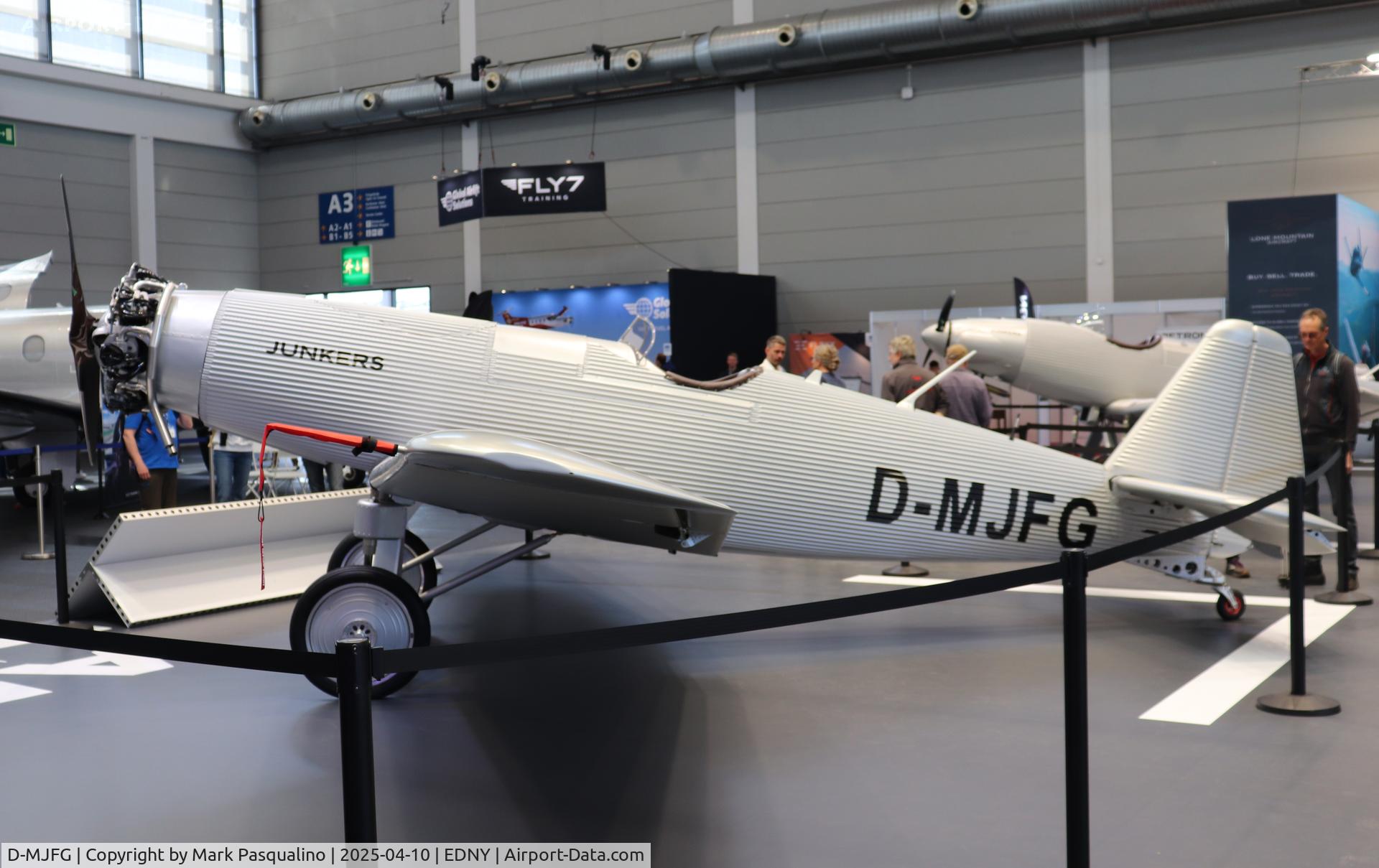 D-MJFG, 2022 Junkers A50 Heritage (Replica) C/N Unknown D-MJFG, Junkers A50 Heritage (Replica)