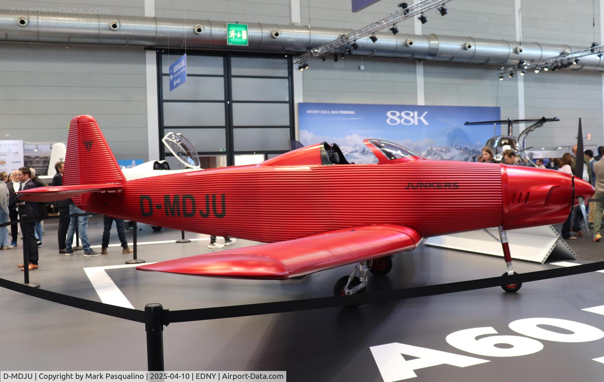 D-MDJU, 2021 Junkers Flugzeugwerke AG A50ci Replica C/N 001, Junkers A50ci (Replica)