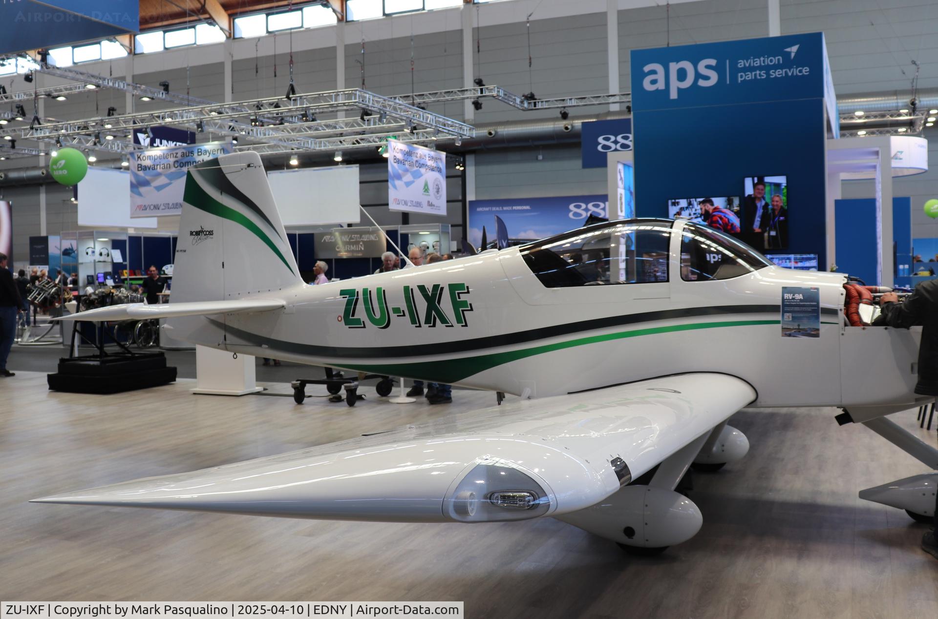 ZU-IXF, 2023 VANS RV-9A C/N 93242, Vans RV-9A