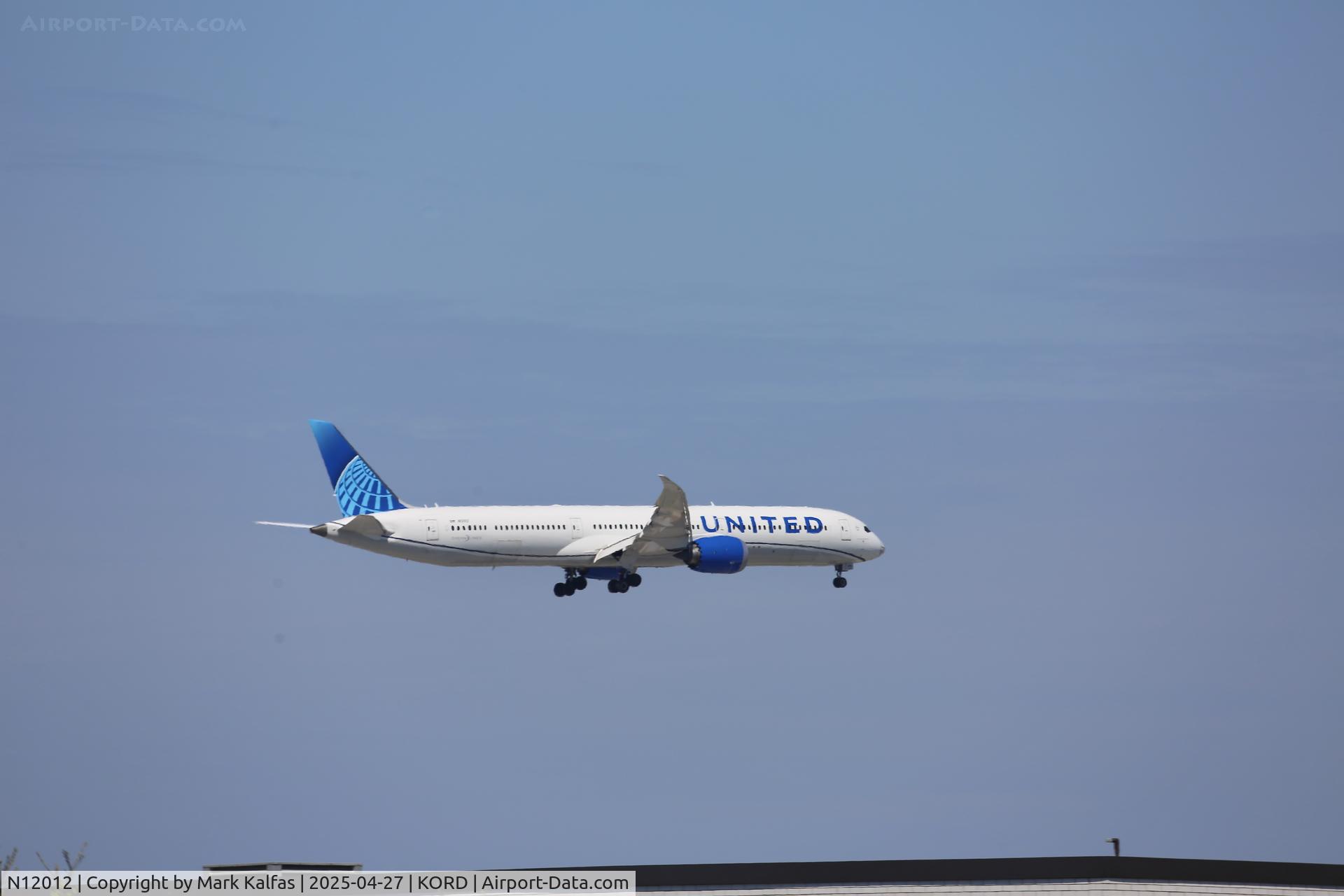 N12012, 2020 Boeing 787-10 Dreamliner Dreamliner C/N 60145, B78X United Airlines Boeing 787-10 Dreamliner N12012 10C approach KORD