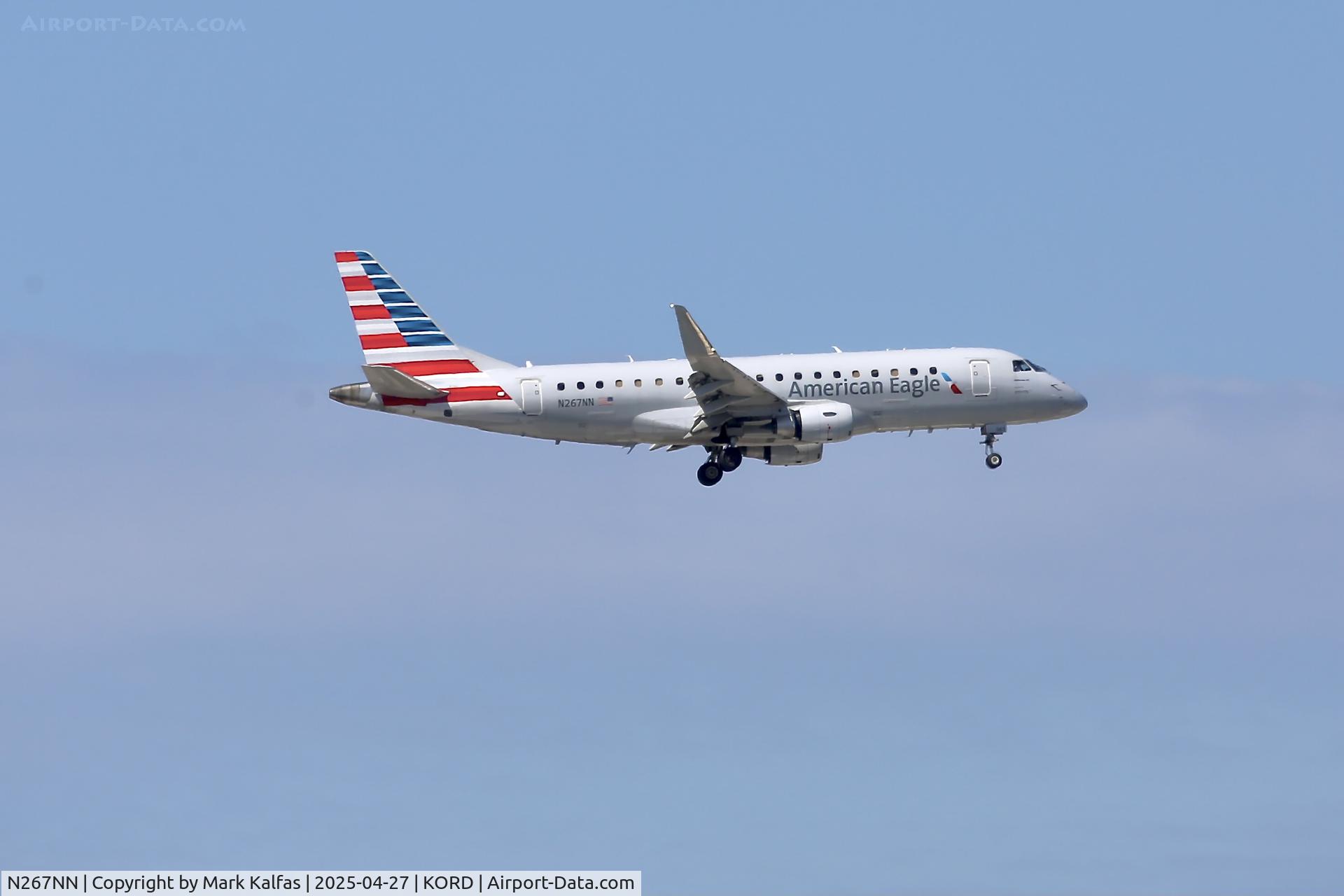 N267NN, 2018 Embraer 175LR (ERJ-170-200LR) C/N 17000771, E75L Envoy Air Embraer ERJ 170-200 LR N267NN 10C KORD