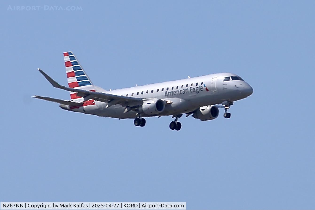 N267NN, 2018 Embraer 175LR (ERJ-170-200LR) C/N 17000771, E75L Envoy Air Embraer ERJ 170-200 LR N267NN 10C KORD