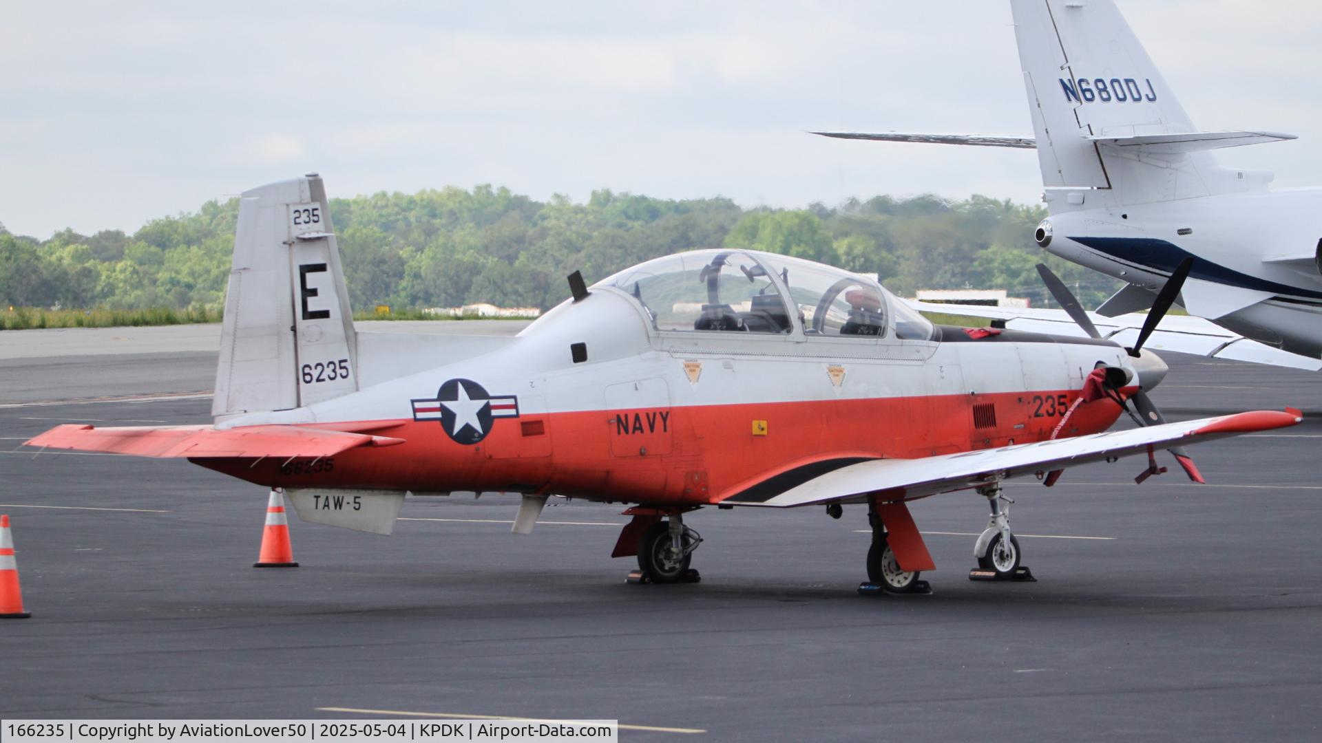 166235, 2015 Raytheon T-6B Texan II C/N PN-226, USN T-6B