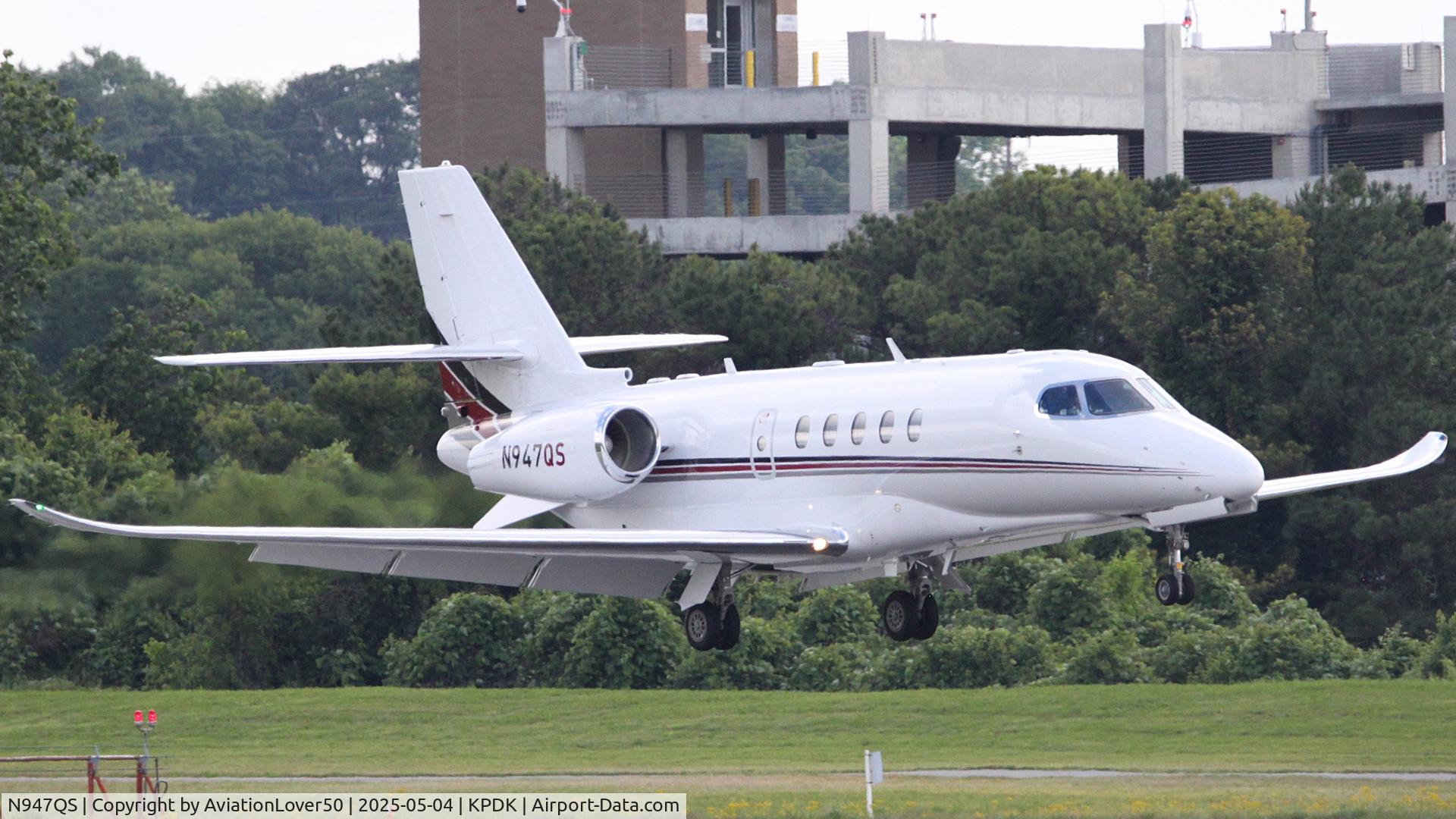 N947QS, 2024 Textron Aviation 680A C/N 680A0380, NetJets Latitude