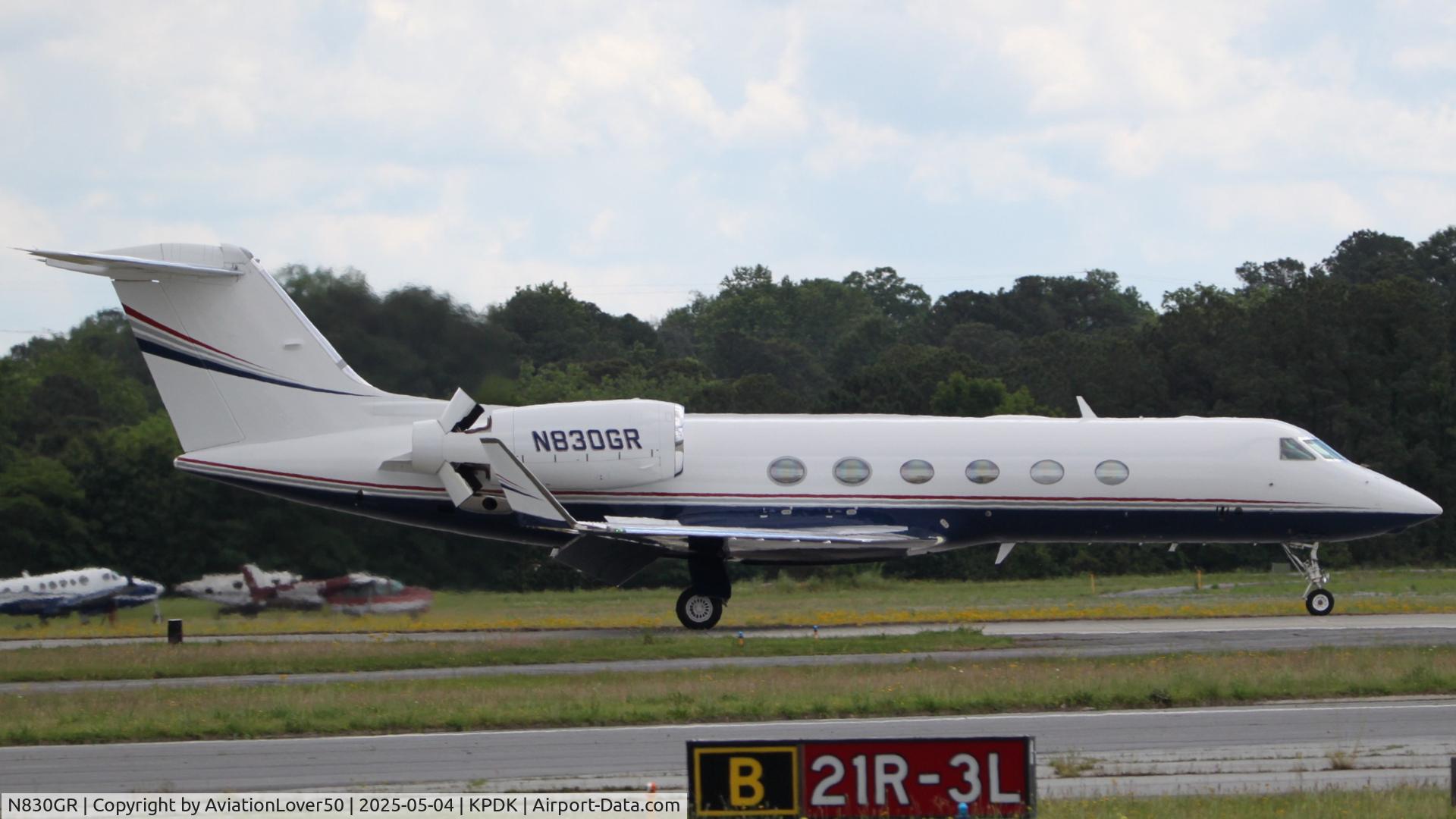 N830GR, 2012 Gulfstream Aerospace GIV-X (G450) C/N 4259, G450