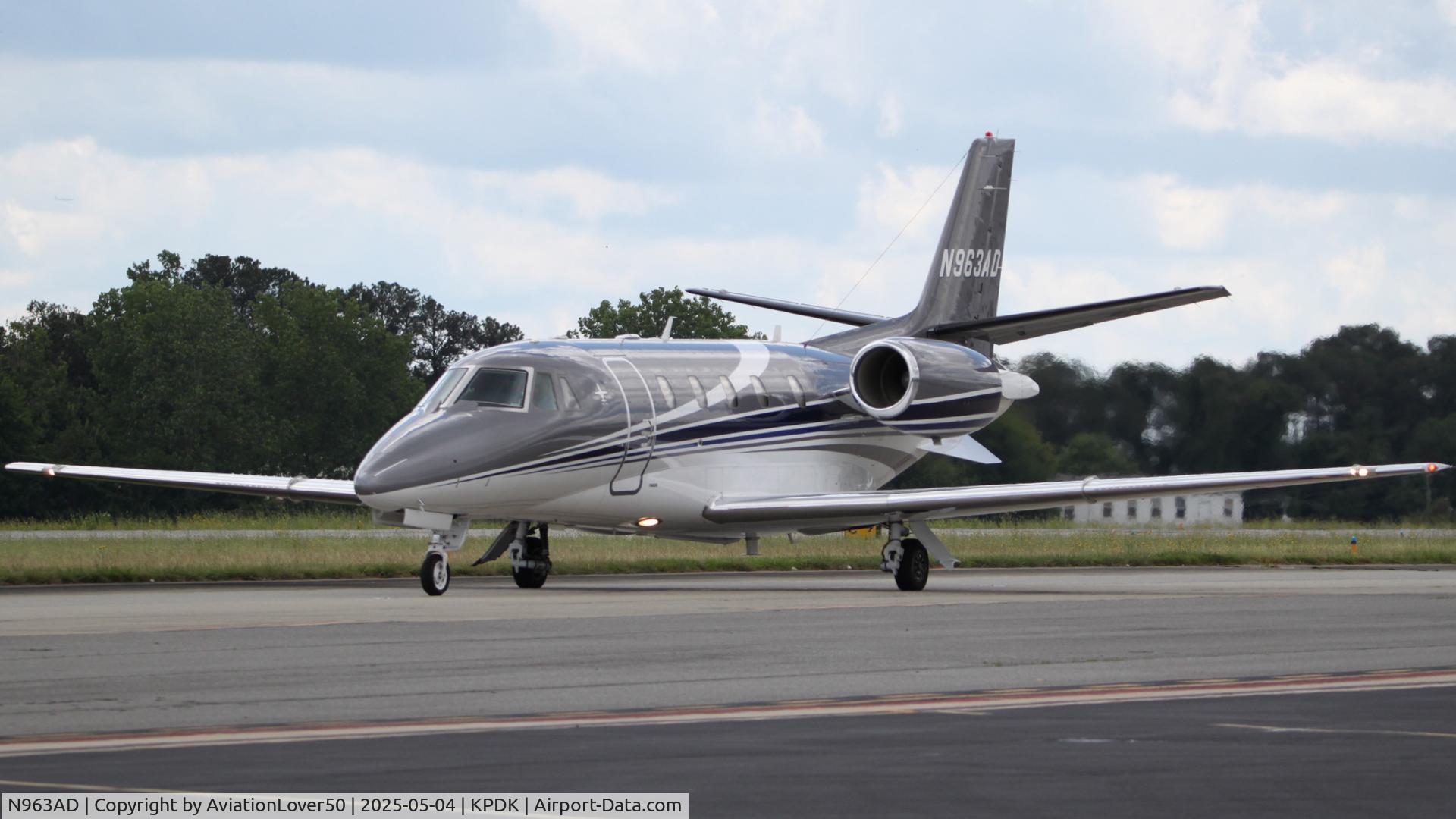 N963AD, 2021 Cessna 560XL Citation XLS+ C/N 560-6299, Custom Jet Charters Citation XLS+