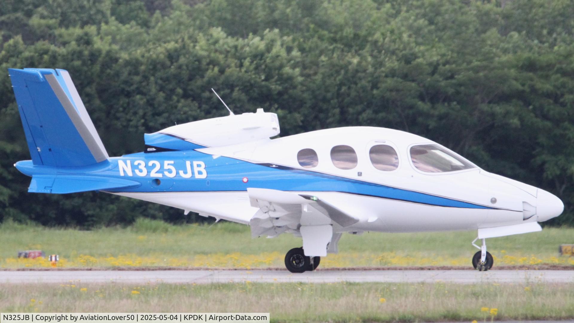 N325JB, 2023 Cirrus SF50 G2+ Vision C/N 0421, SF50
