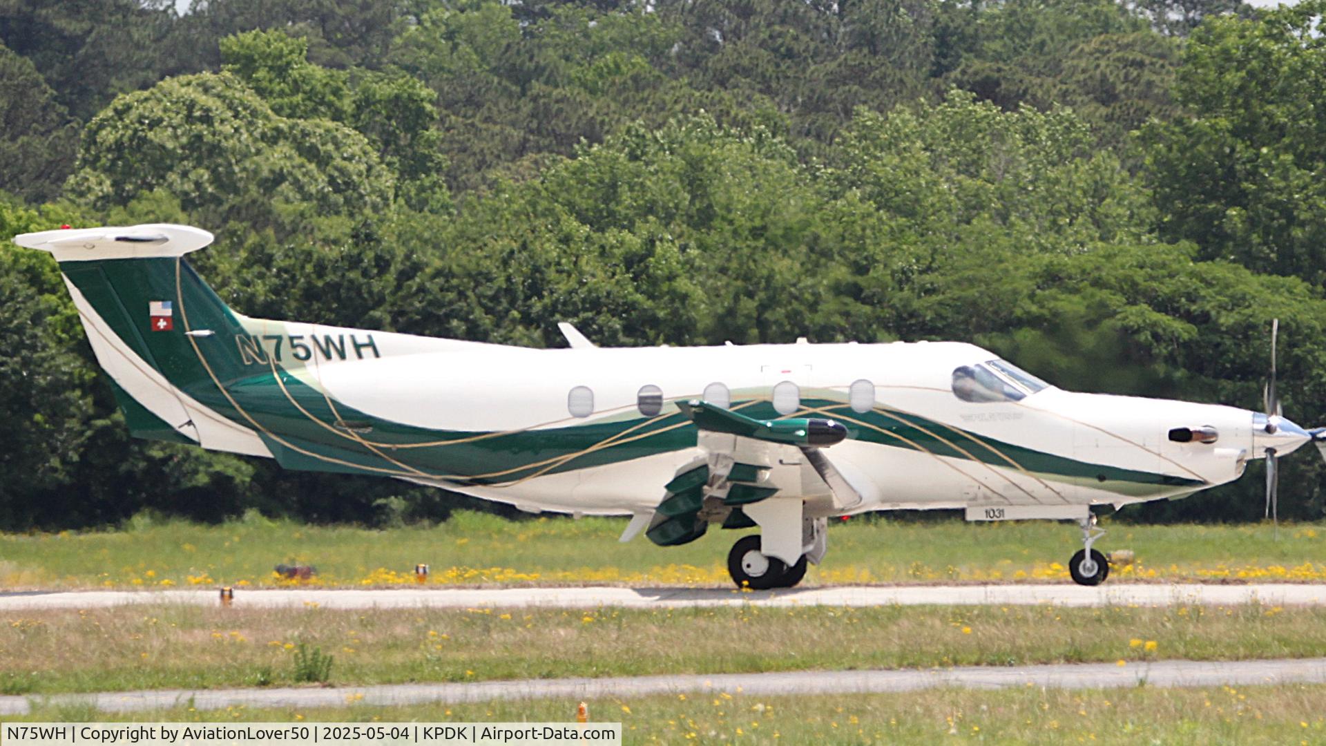 N75WH, 2008 Pilatus PC-12/47E C/N 1031, PC-12NG