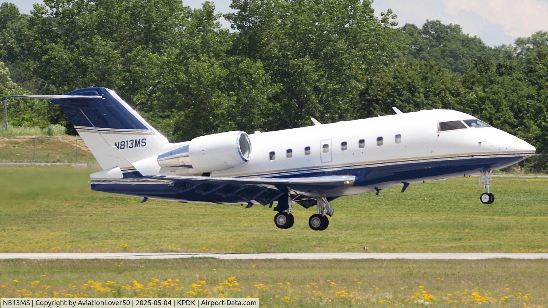 N813MS, 1994 Canadair Challenger 601-3R (CL-600-2B16) C/N 5171, Challenger 601-3R