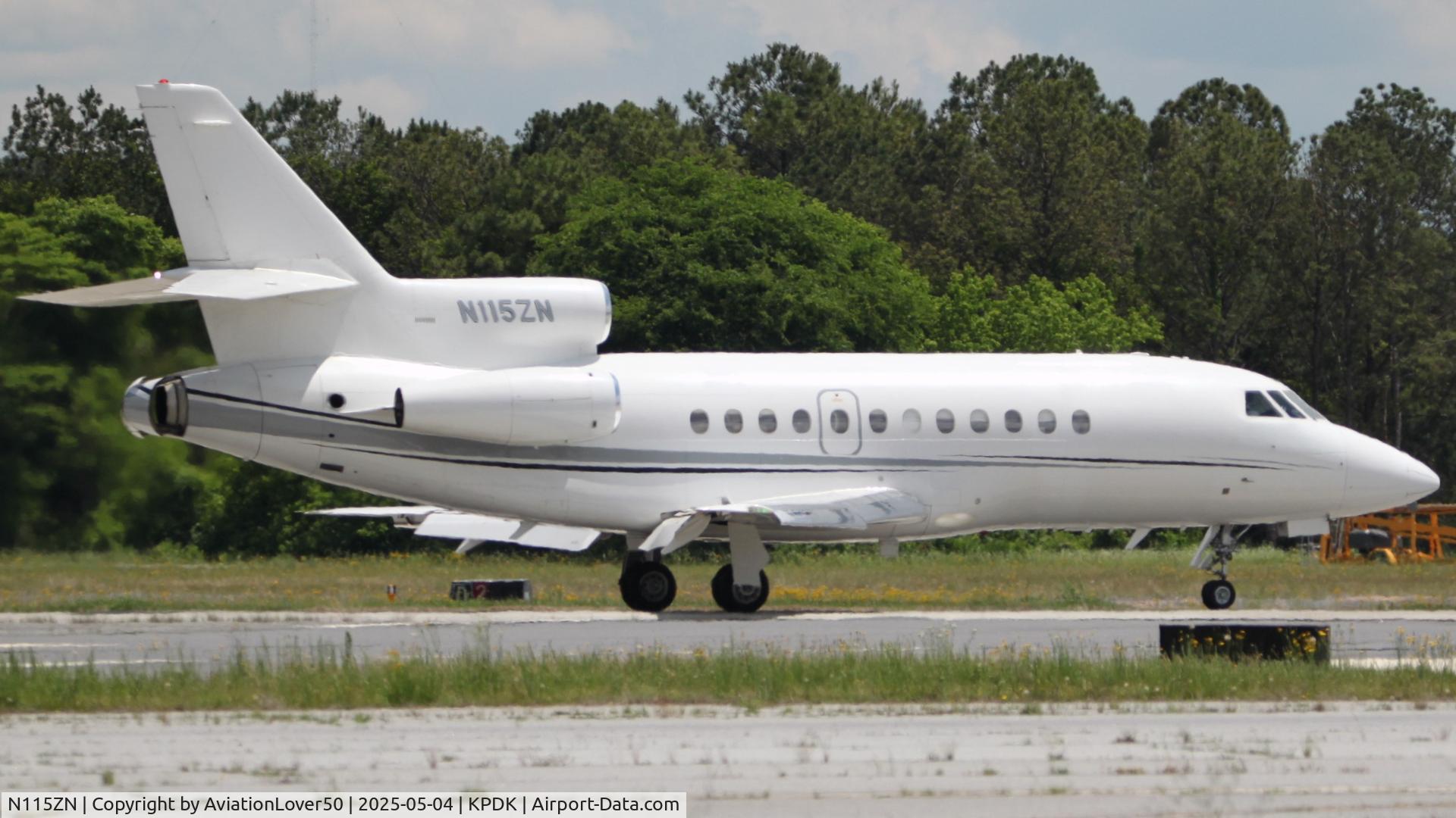 N115ZN, 1995 Dassault Falcon 900 C/N 154, Falcon 900