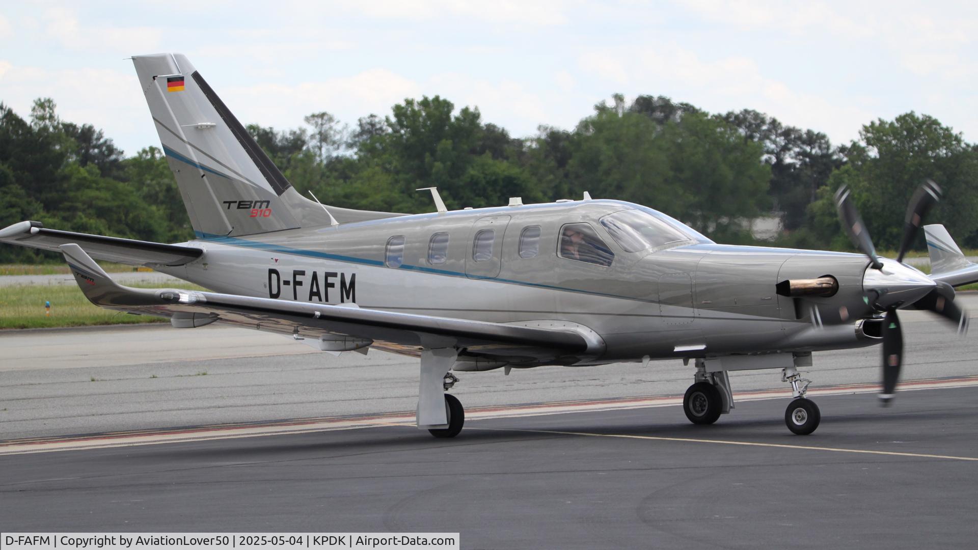 D-FAFM, Socata TBM-910 C/N 1226, TBM-910