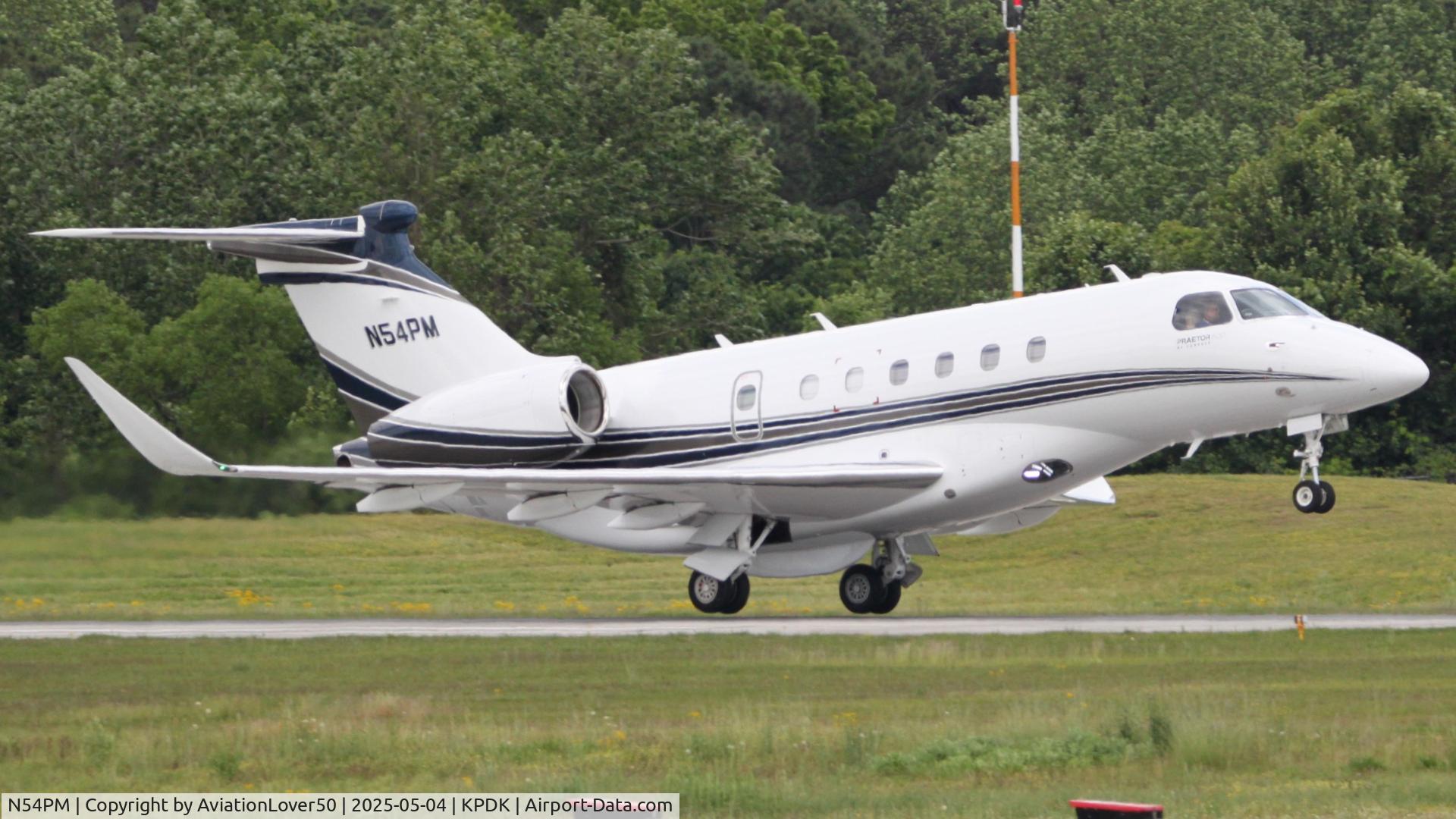 N54PM, 2021 Embraer EMB-550 Praetor 600 C/N 55020162, Perugia Air Praetor 600