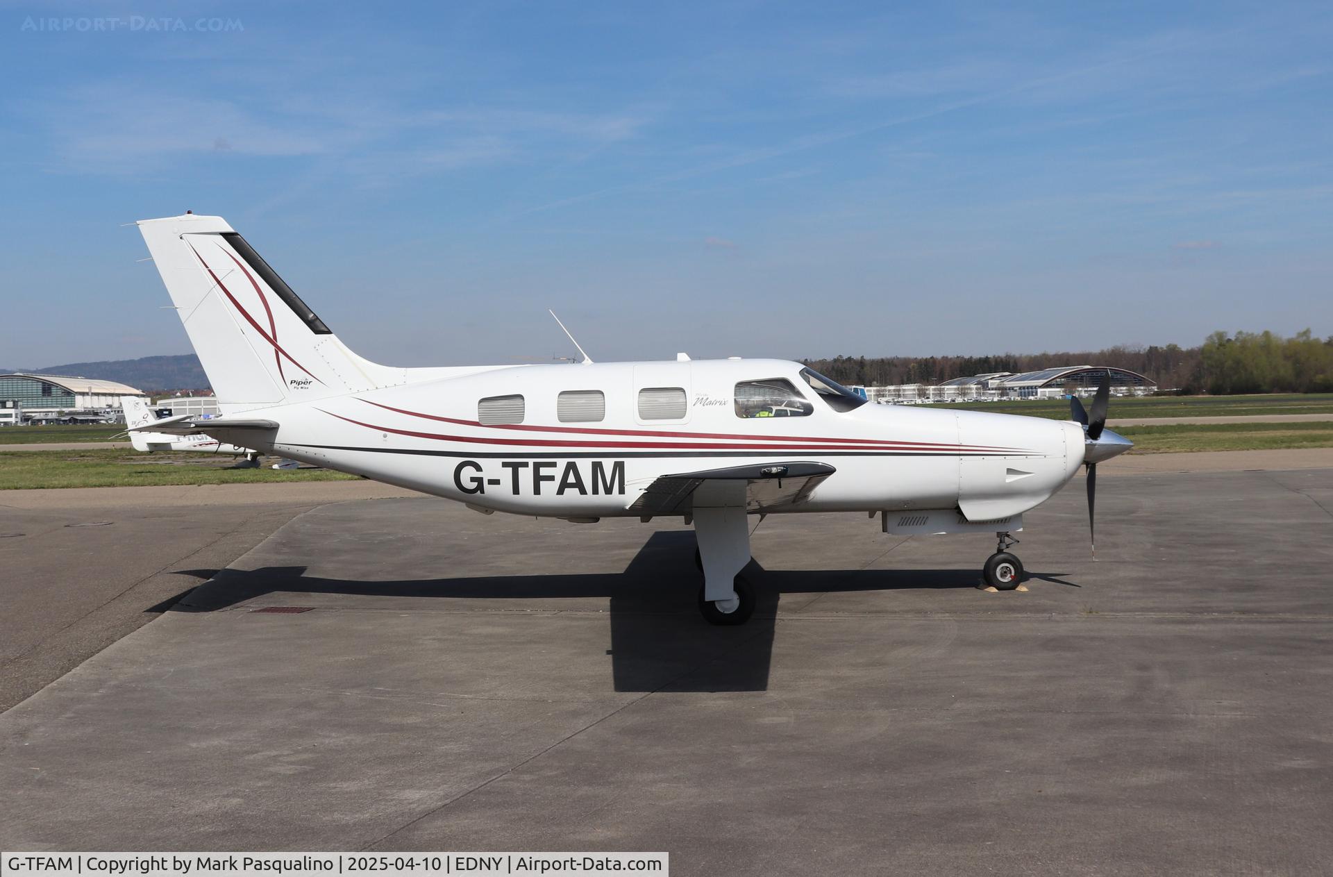 G-TFAM, 2008 Piper PA-46R-350T Malibu Matrix C/N 4692068, Piper PA-46R-350T
