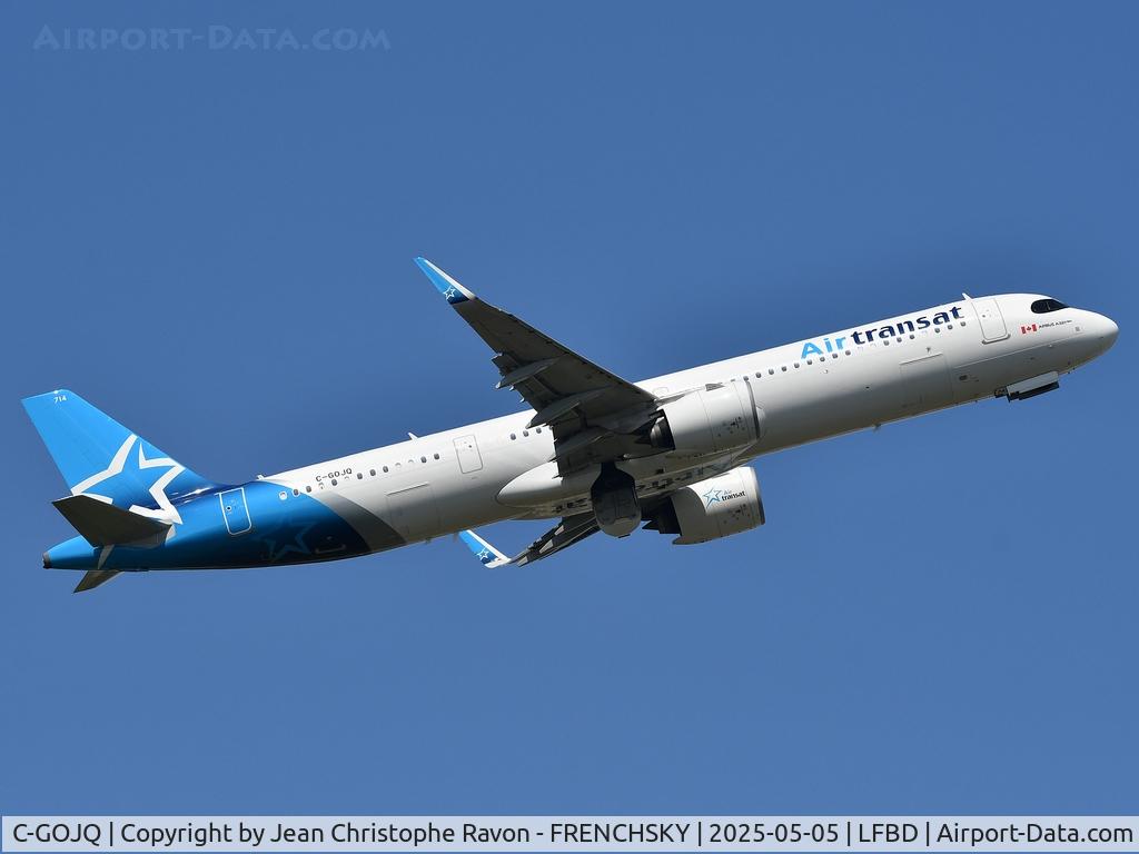 C-GOJQ, 2023 Airbus A321-271NX C/N 11389, Bordeaux (BOD)	Montreal (YUL)	TS517