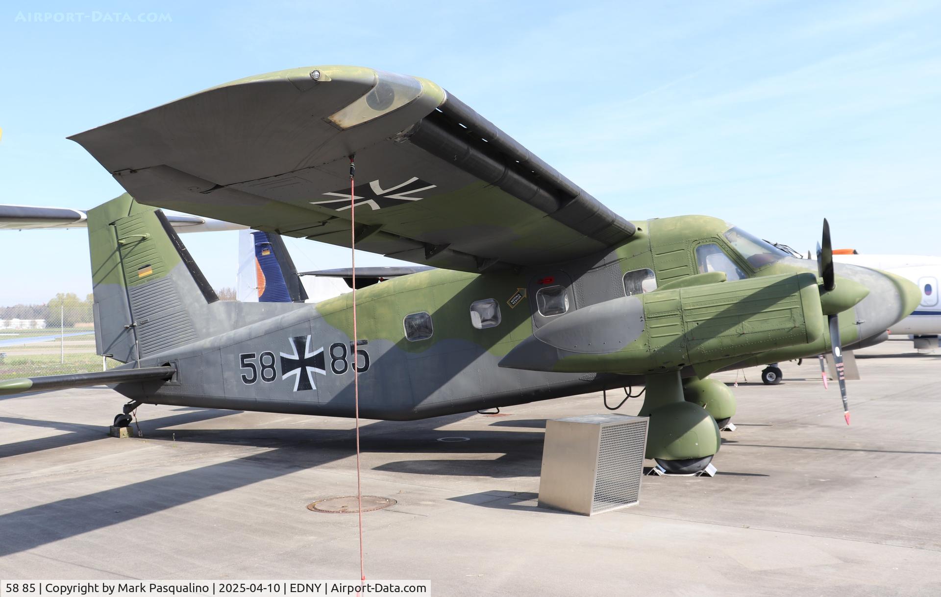 58 85, 1973 Dornier Do-28D-2 Skyservant C/N 4160, Dornier Do-28D-2 Skyservent
