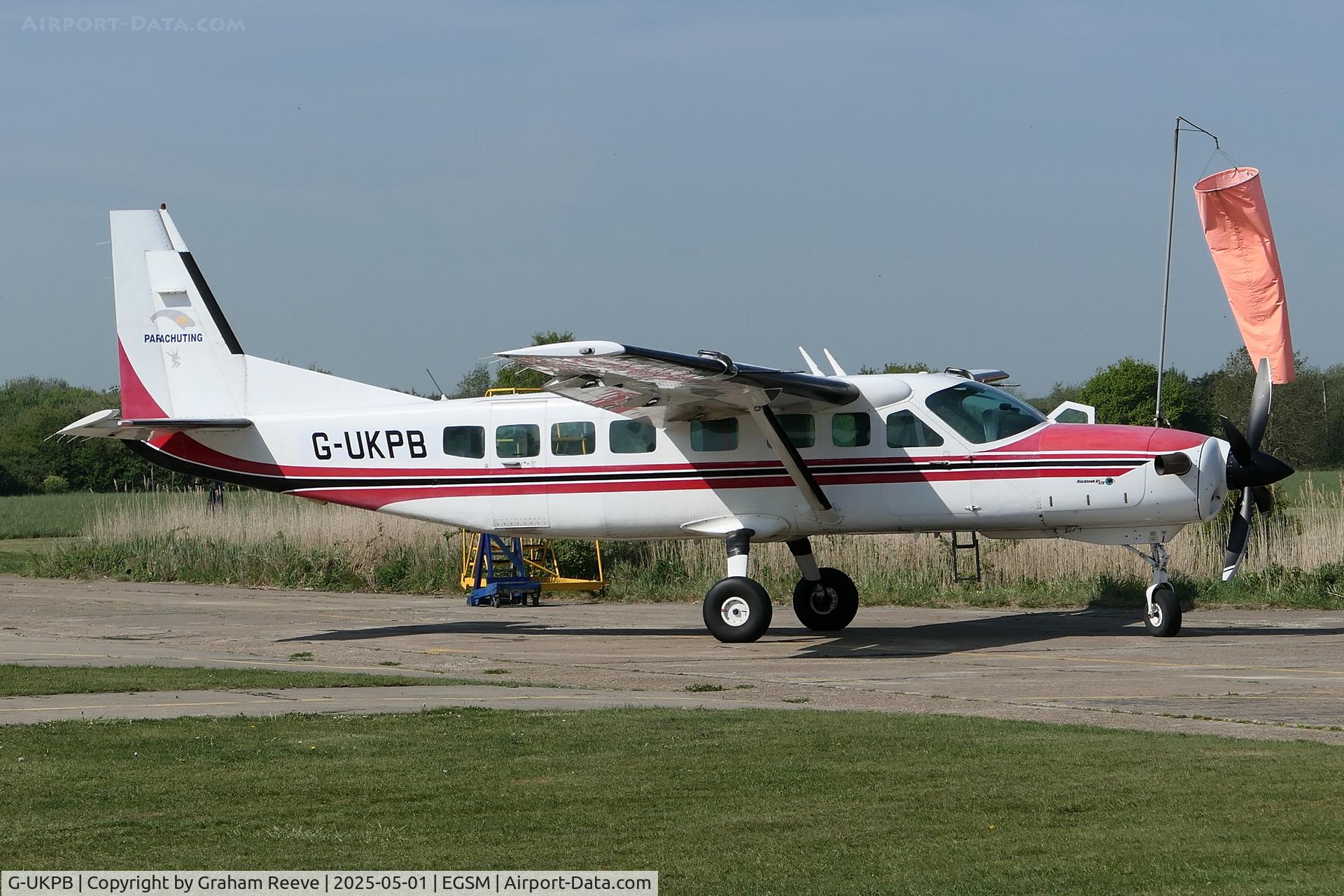 G-UKPB, 1997 Cessna 208B Grand Caravan C/N 208B-0629, Parked at Beccles.
