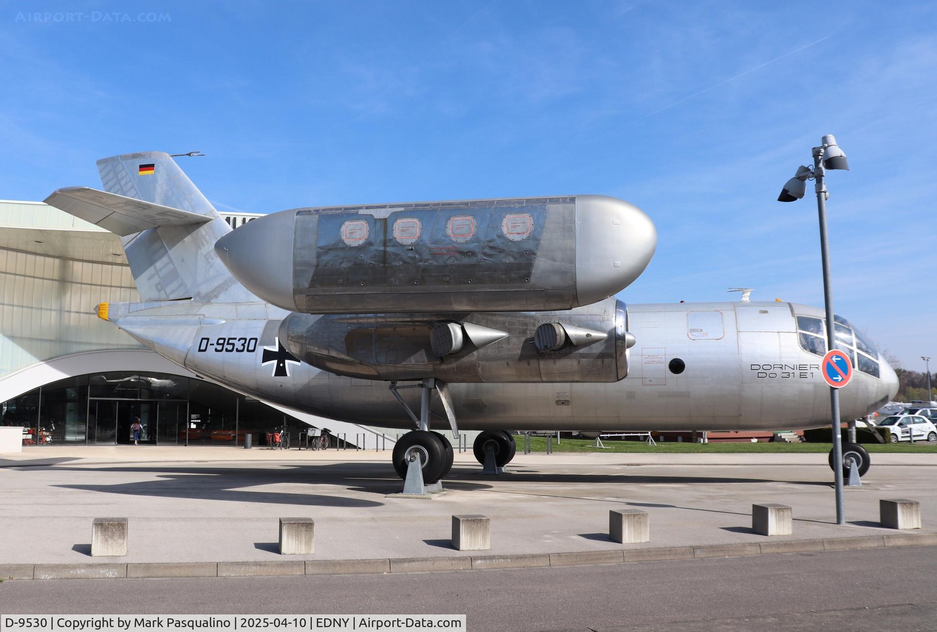 D-9530, 1967 Dornier Do-31 C/N E1, Dornier Do-31